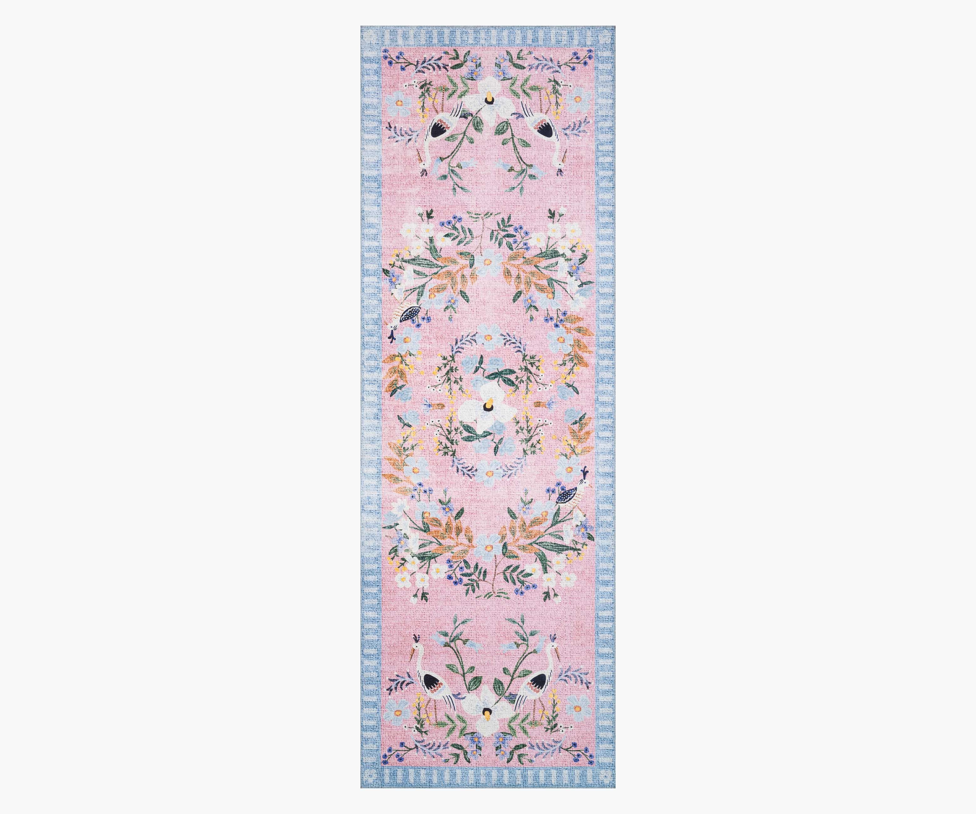 Palais Luxembourg Printed Rug - Rose