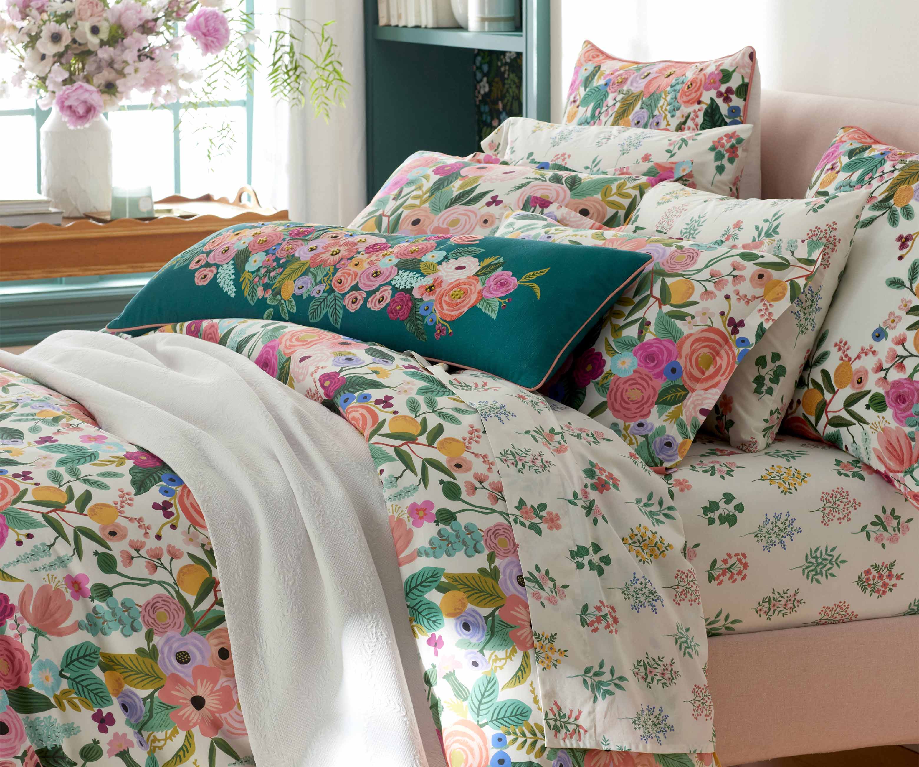 Percale Flat Sheet - Hawthorne