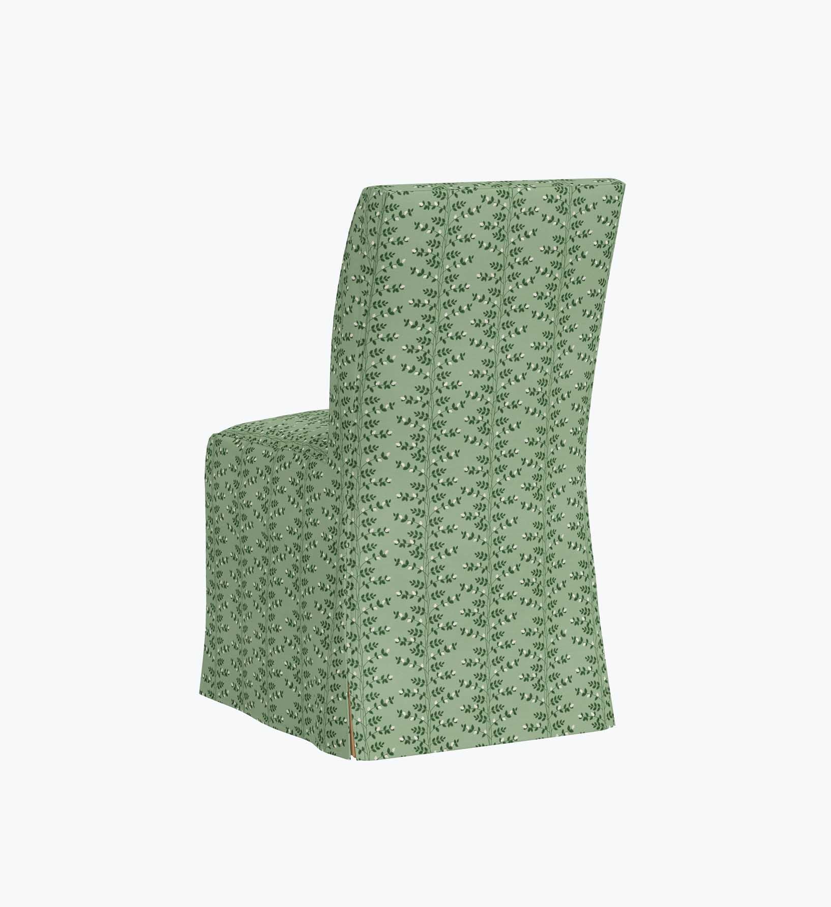Frances Slipcover Dining Chair - Climbing Vines