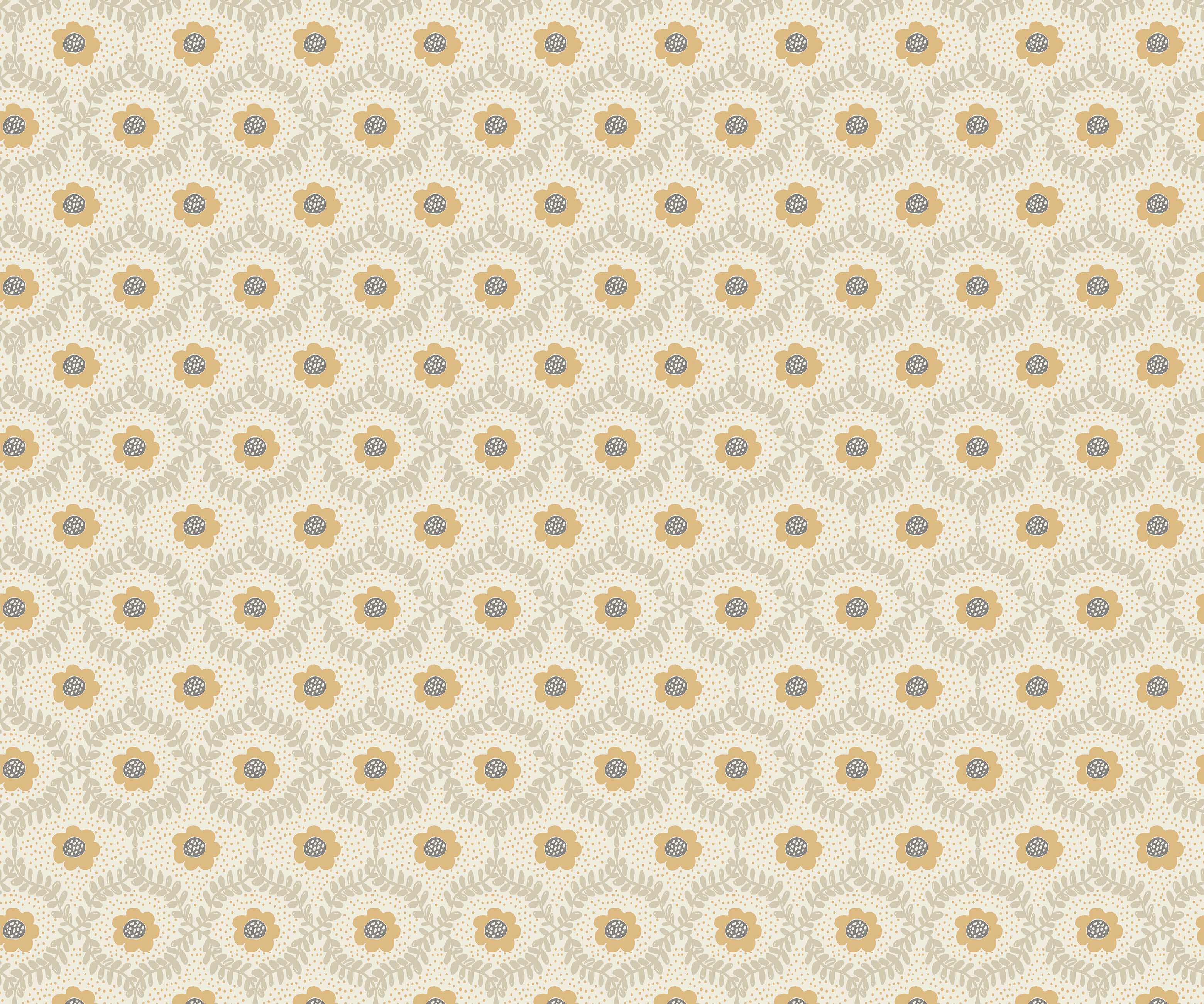 Emma Wallpaper - Linen
