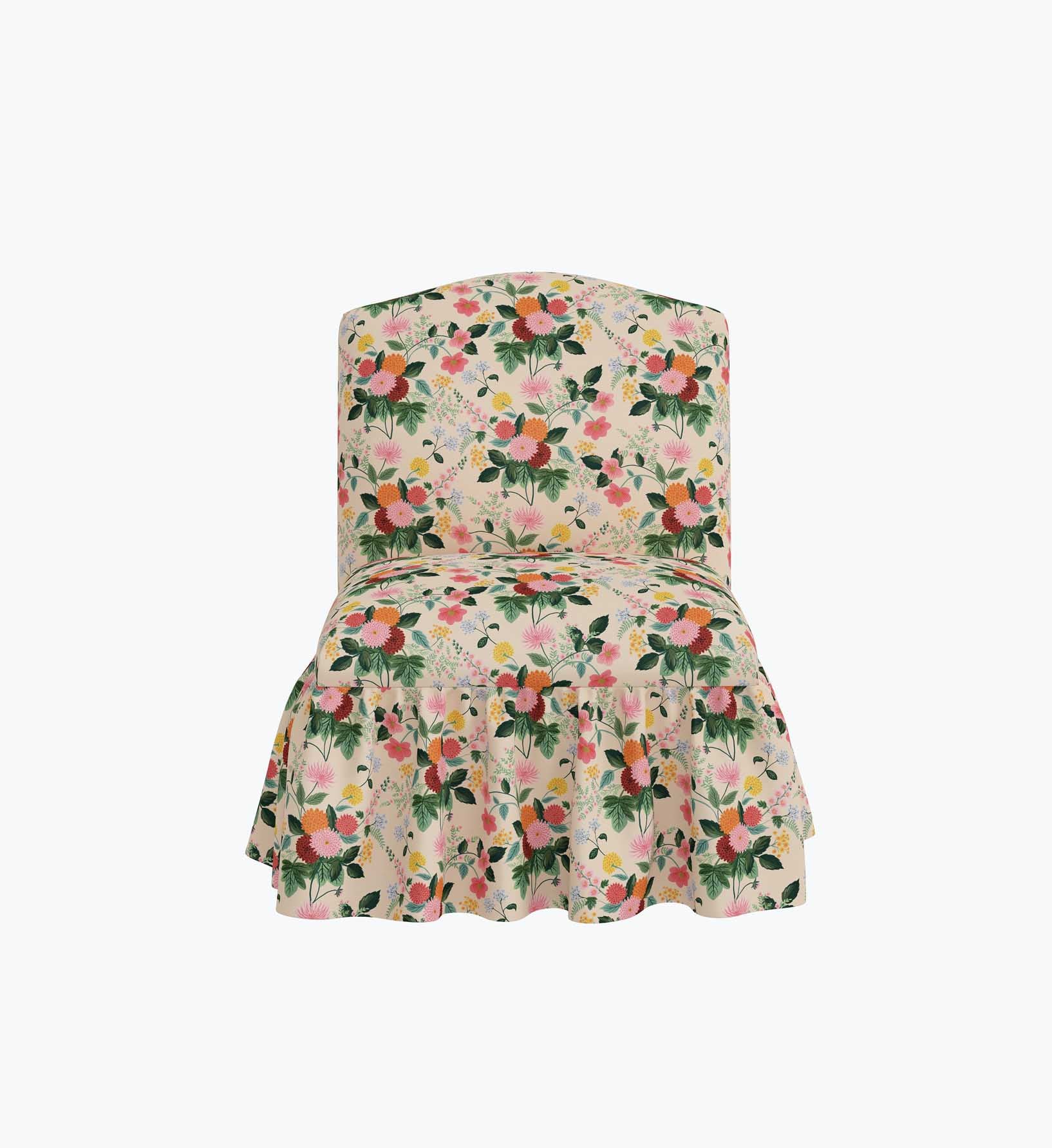 Edie Slipper Chair - Dahlia