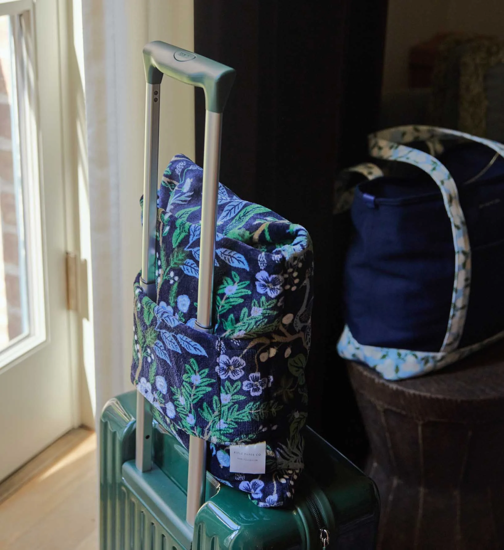 Travel Fleece Blanket - Peacock