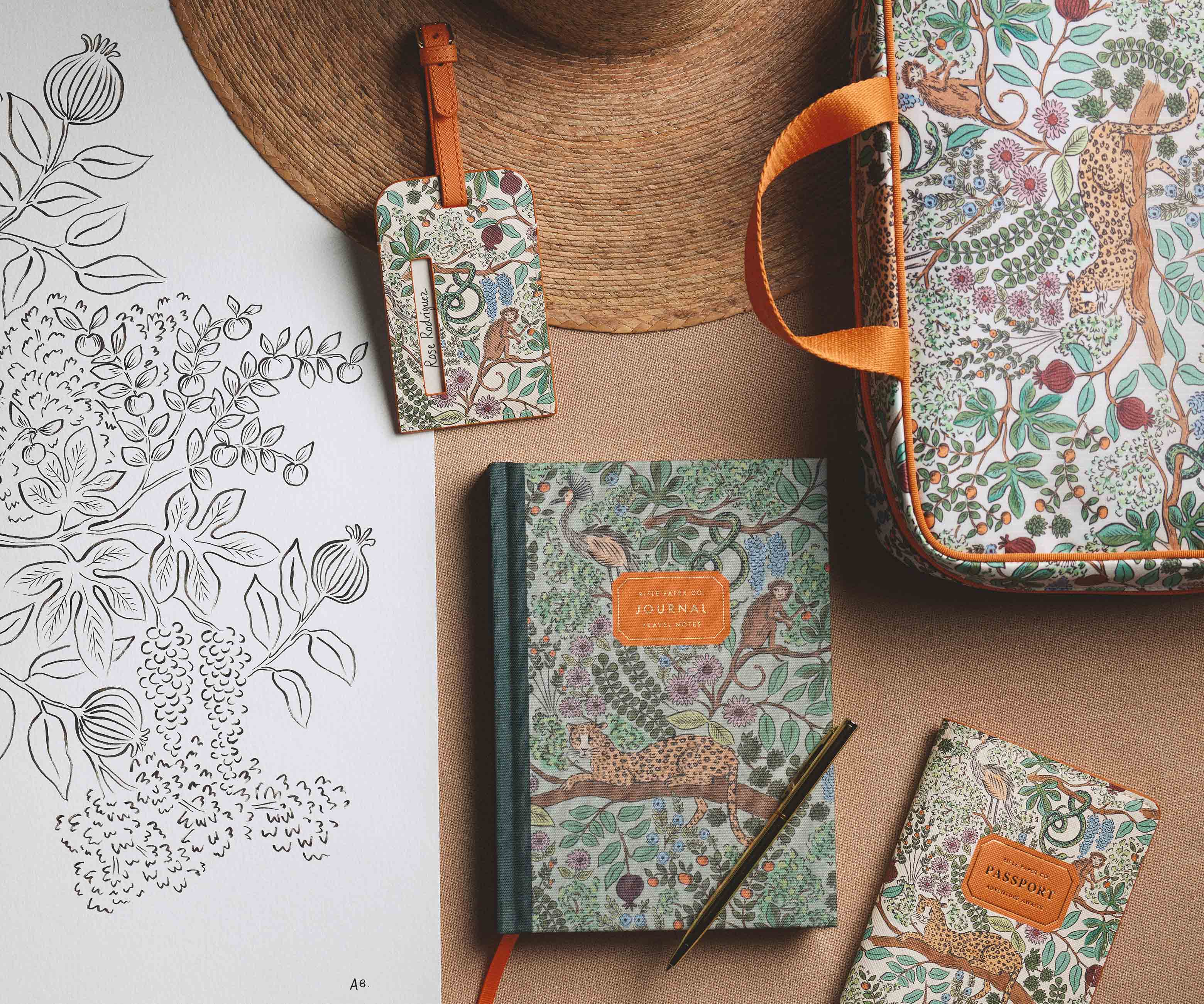 Travel Cosmetic Case - Safari