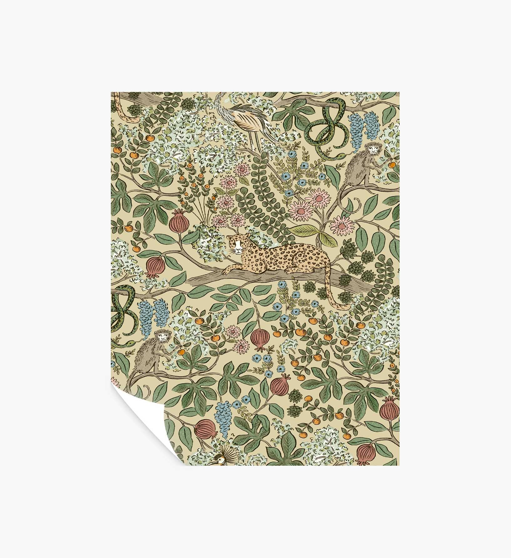 Safari Peel & Stick Wallpaper Sample - Linen