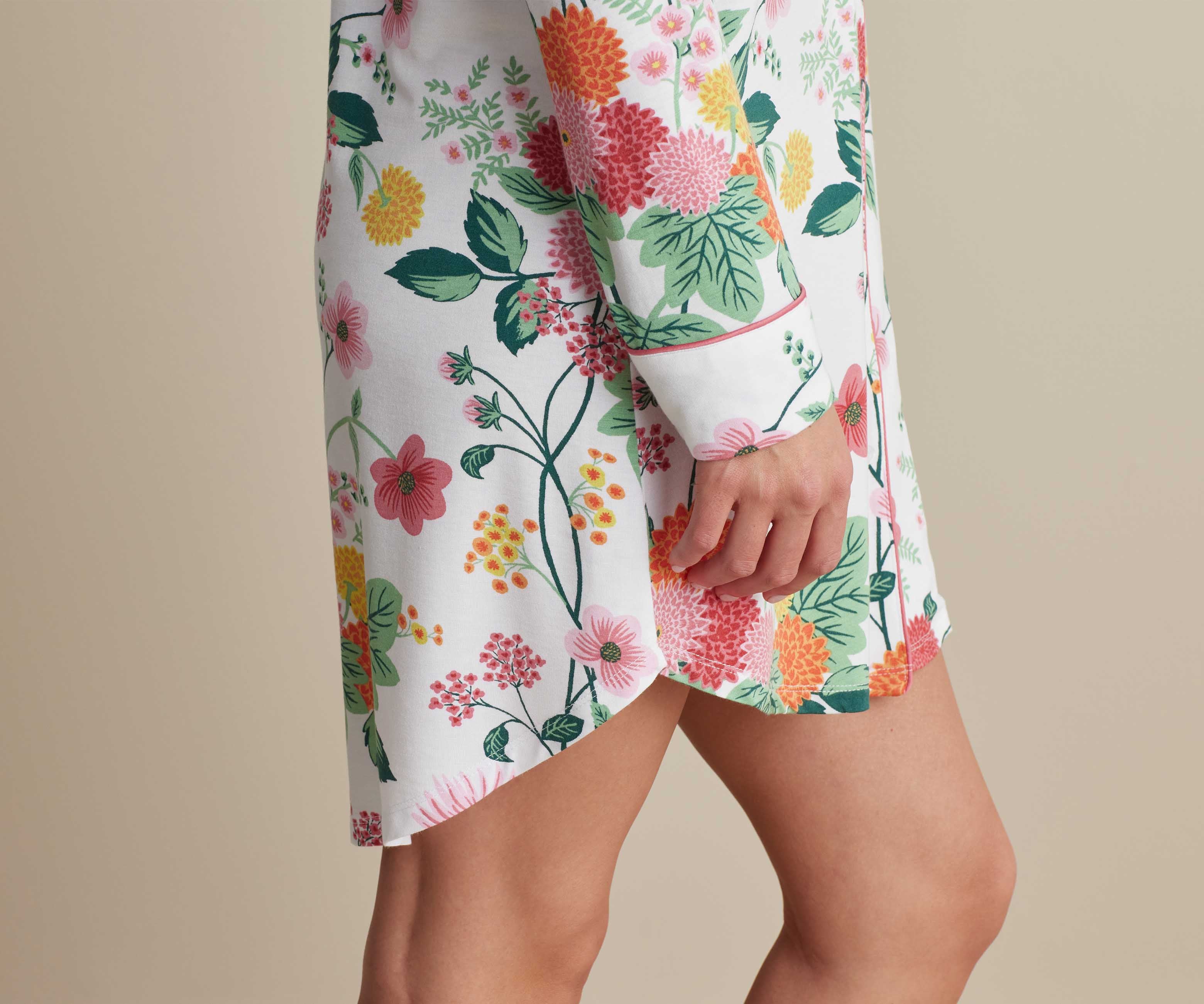 Tencel Modal Nightshirt - Dahlia