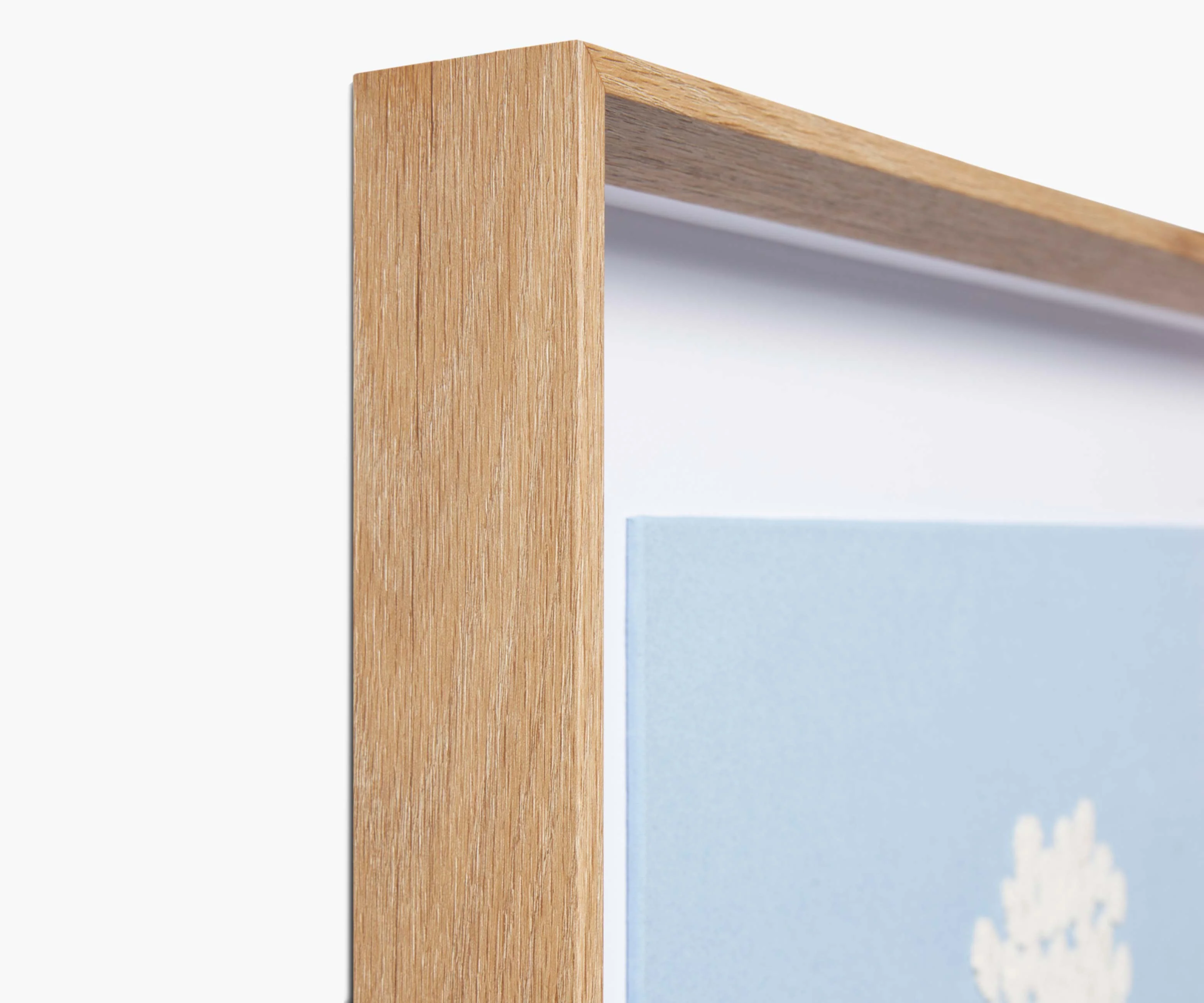 Framed Wall Art - Hydrangea Blue