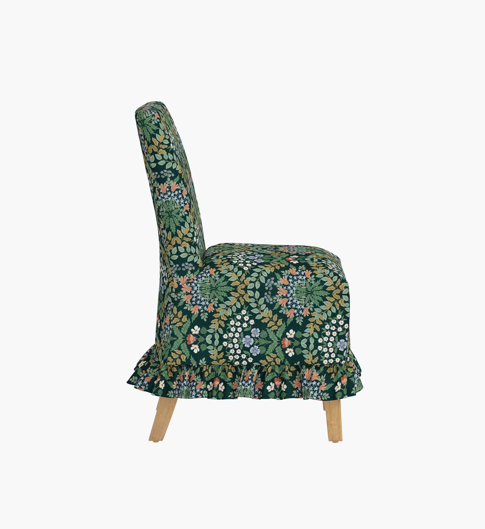 Louise Slipcover Dining Chair - Bramble