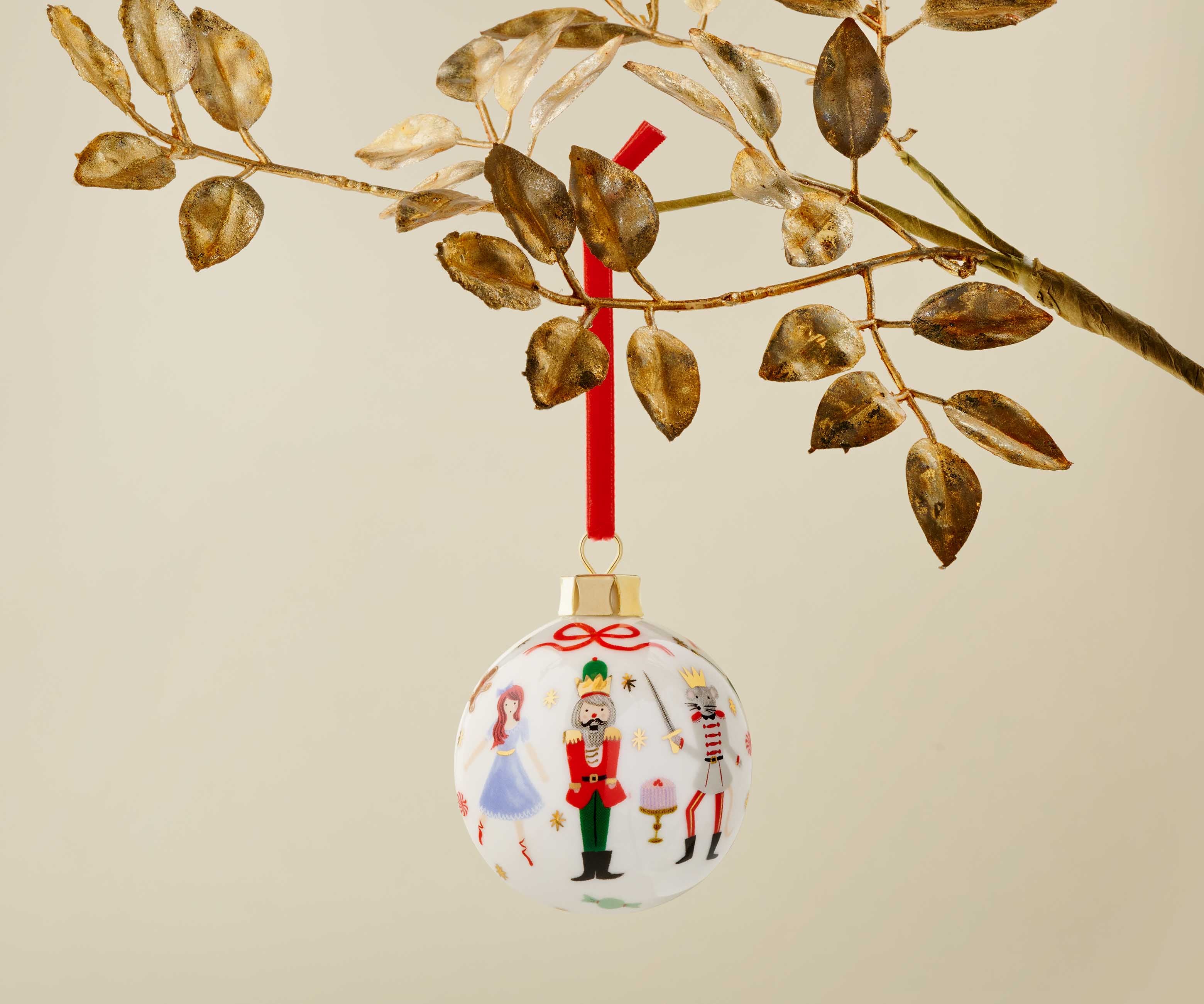 Porcelain Ornament - Nutcracker