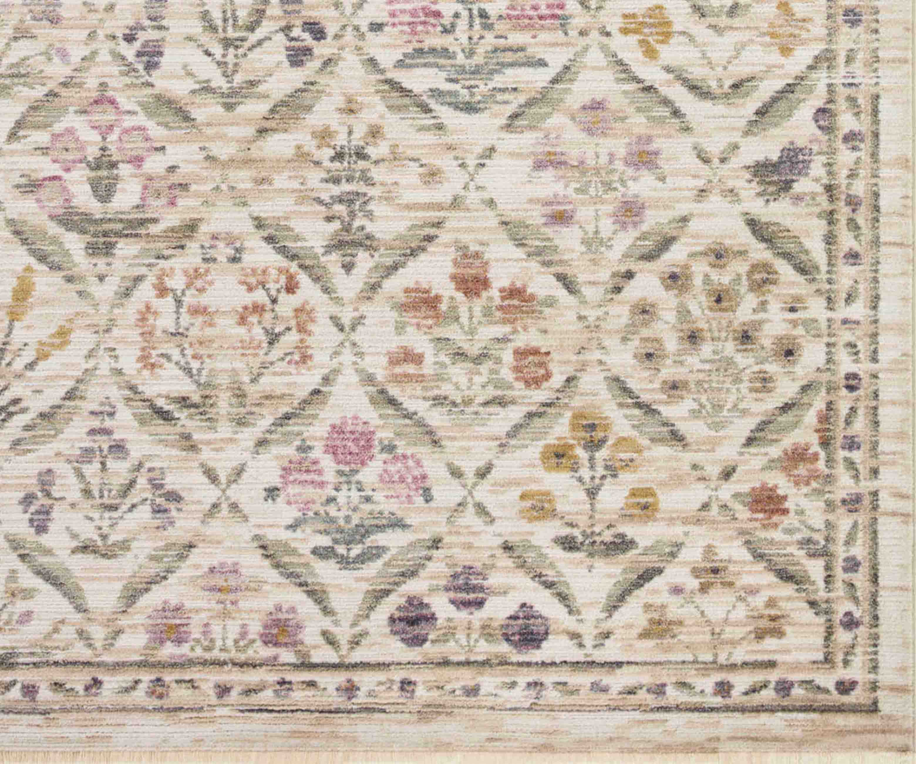 Provence Estee Power-Loomed Rug - Ivory