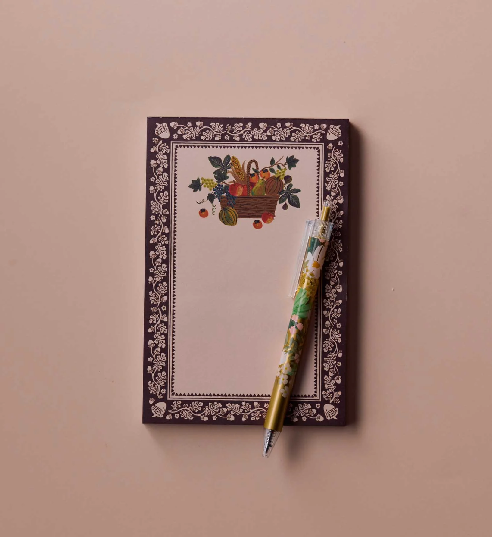 Blank Notepad - Harvest