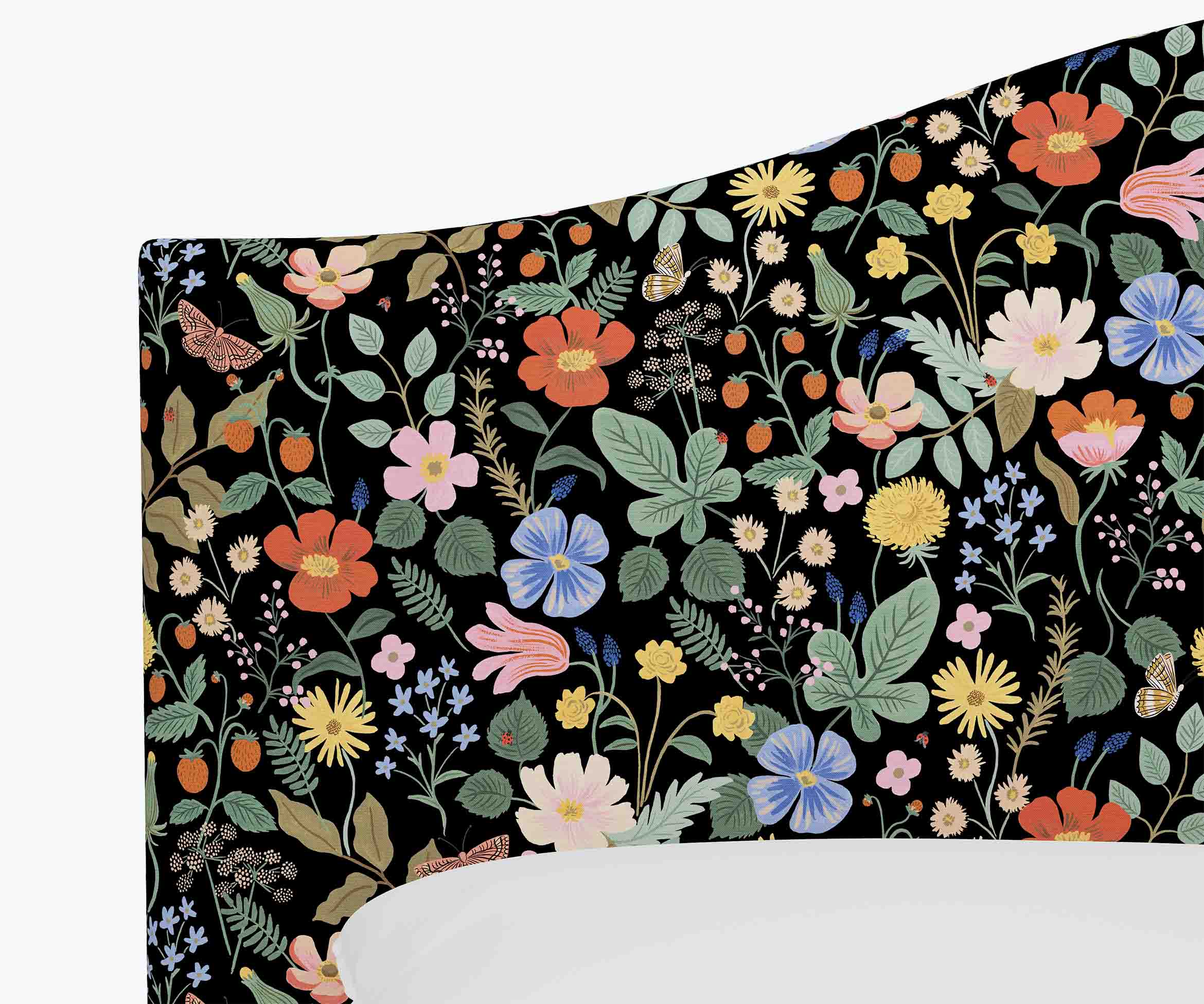 Mayfair Headboard - Strawberry Fields