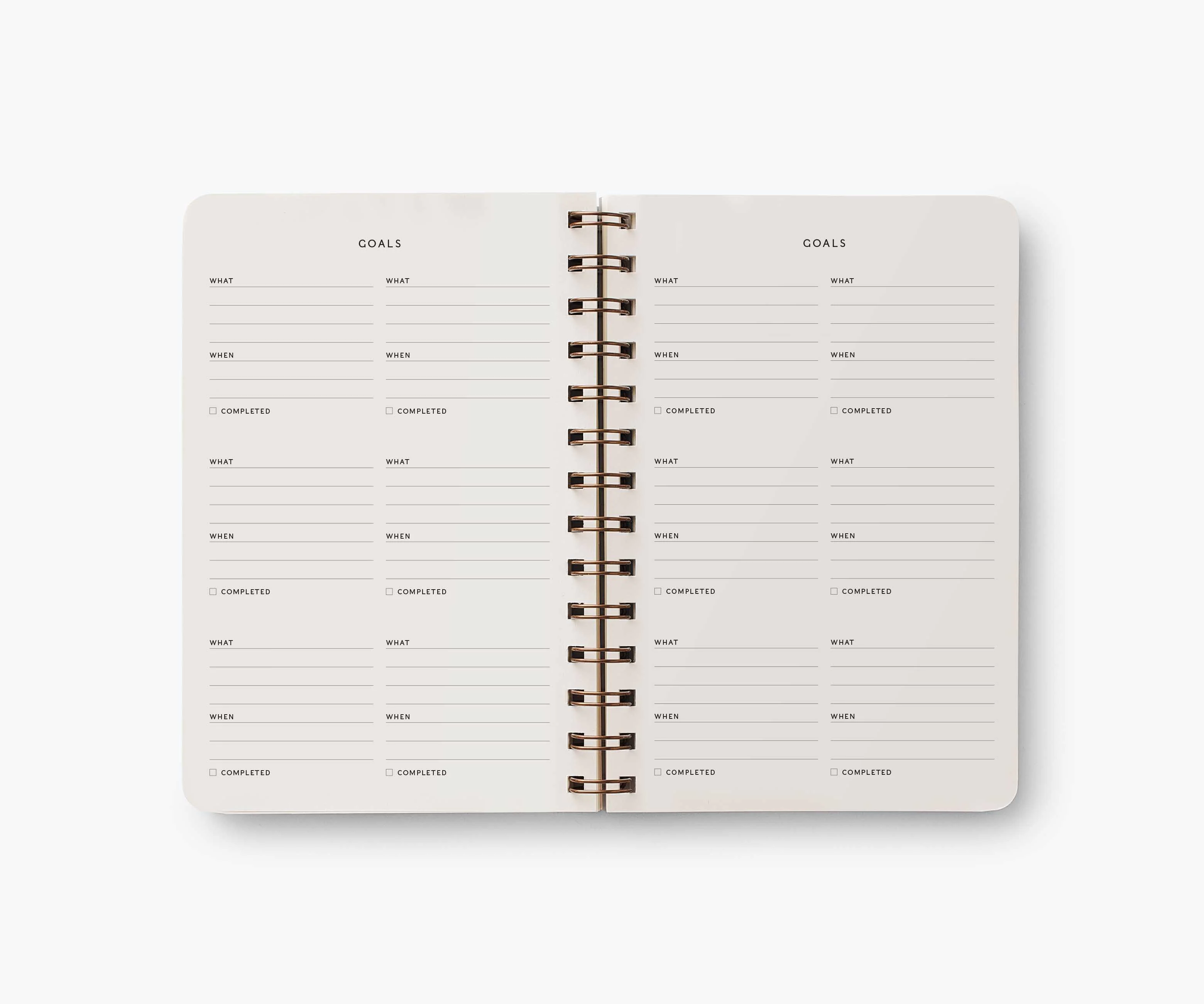 12-Month Undated Planner (Folio Insert) - Garden Party