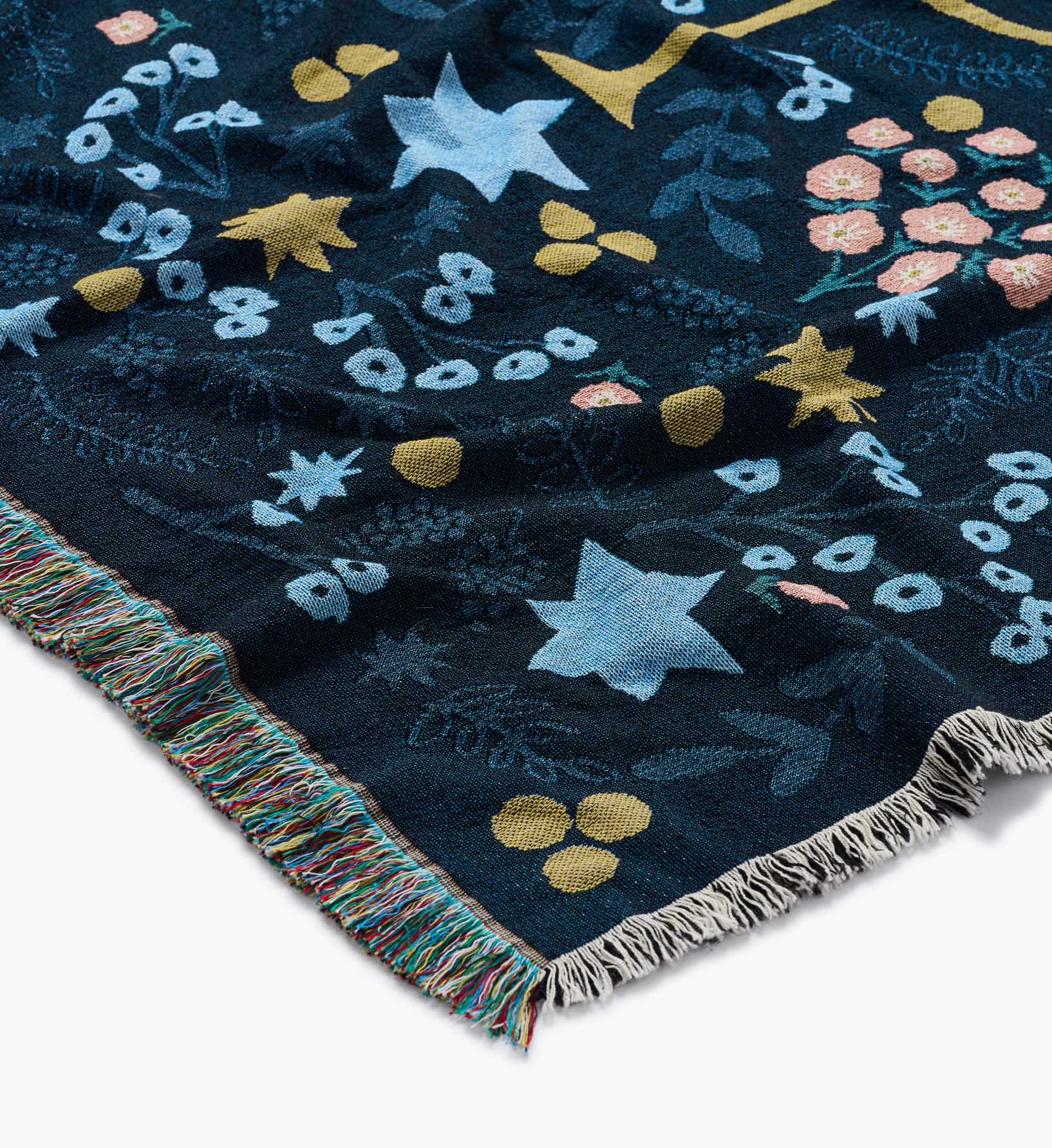 Woven Blanket - Laurel Menorah