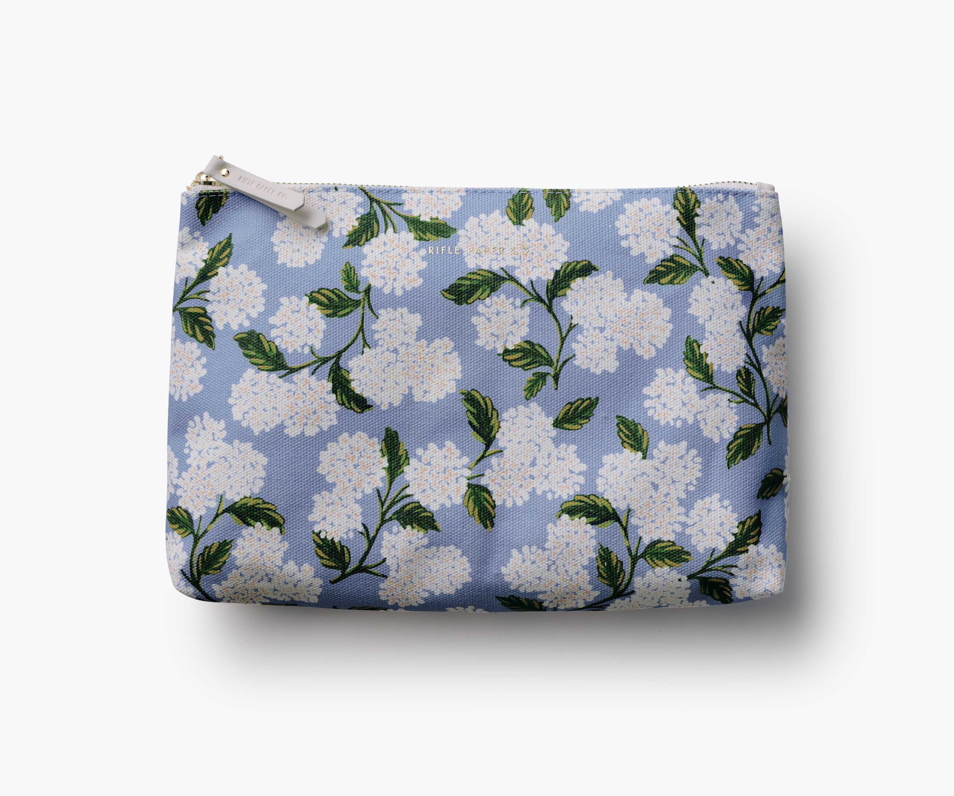 Zippered Pouch Set - Hydrangea