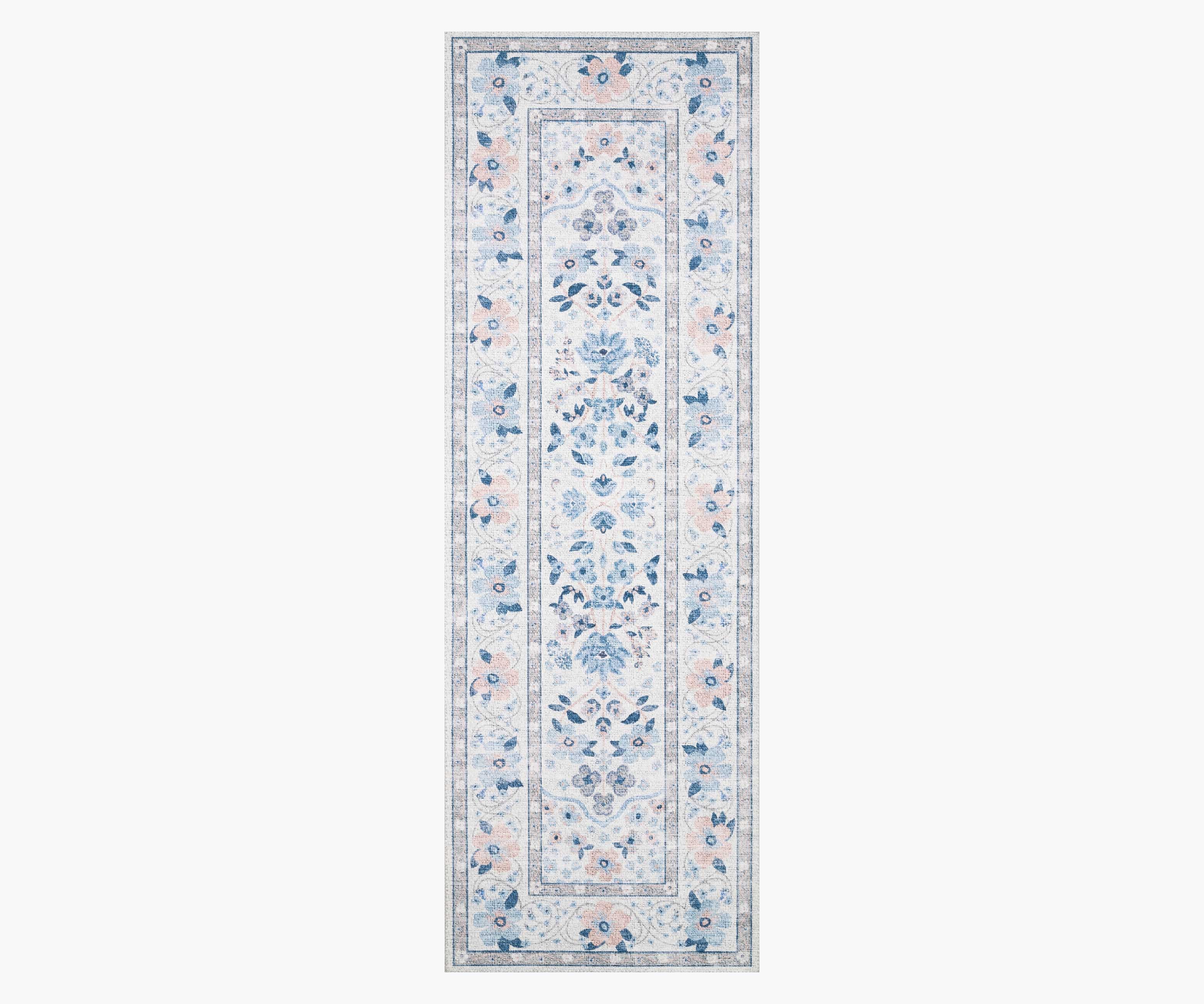 Palais Meadow Printed Rug - Snow