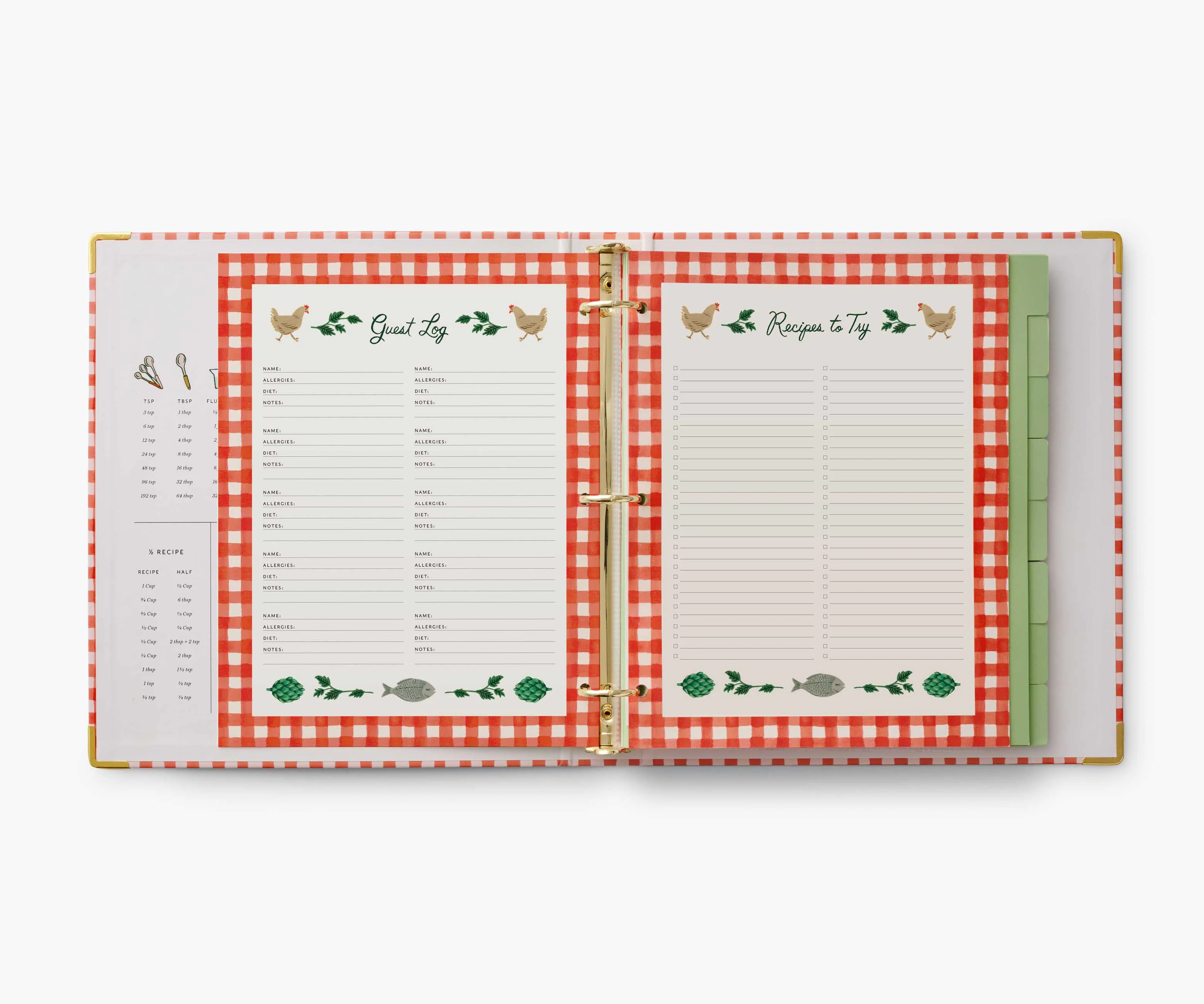 Recipe Binder - Cherry Farm