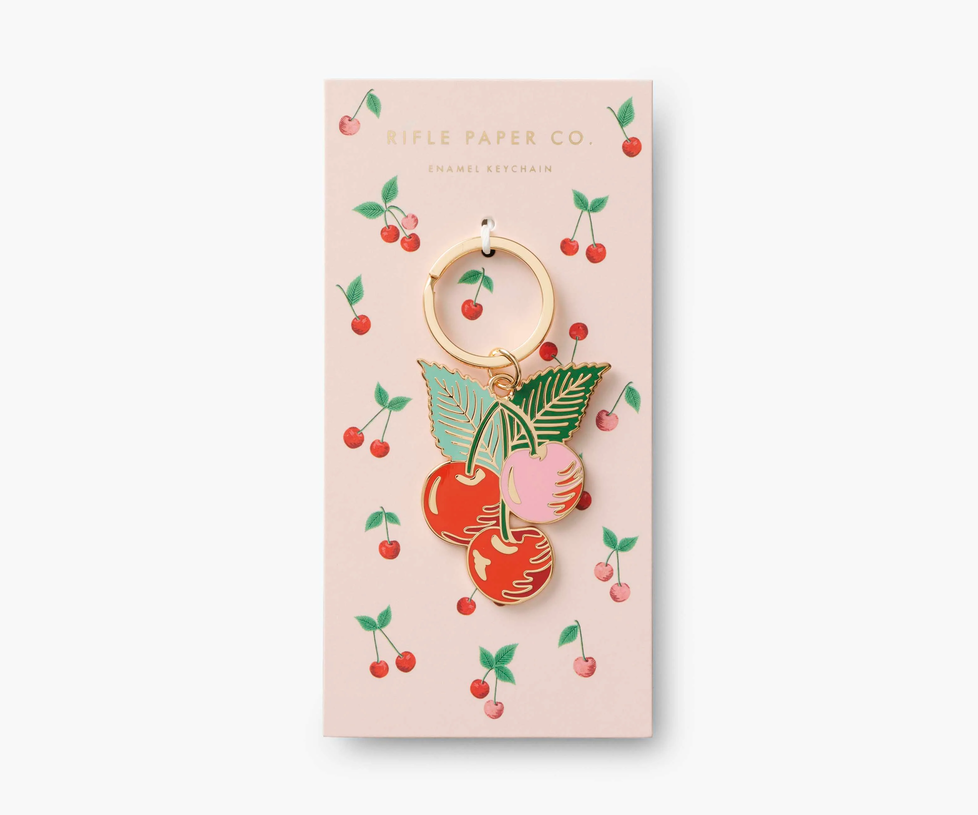 Enamel Keychain - Cherries