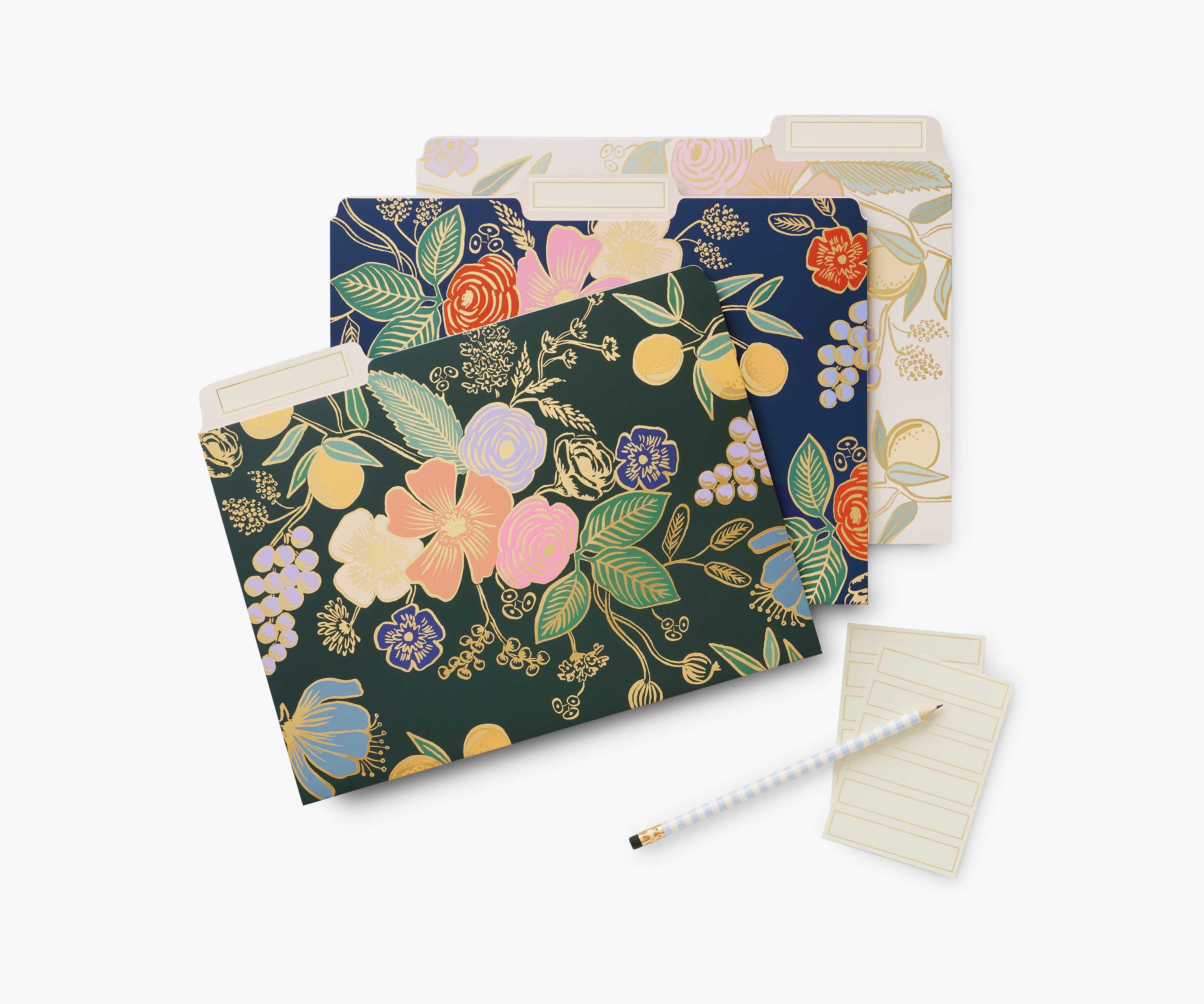 Assorted File Folders - Colette
