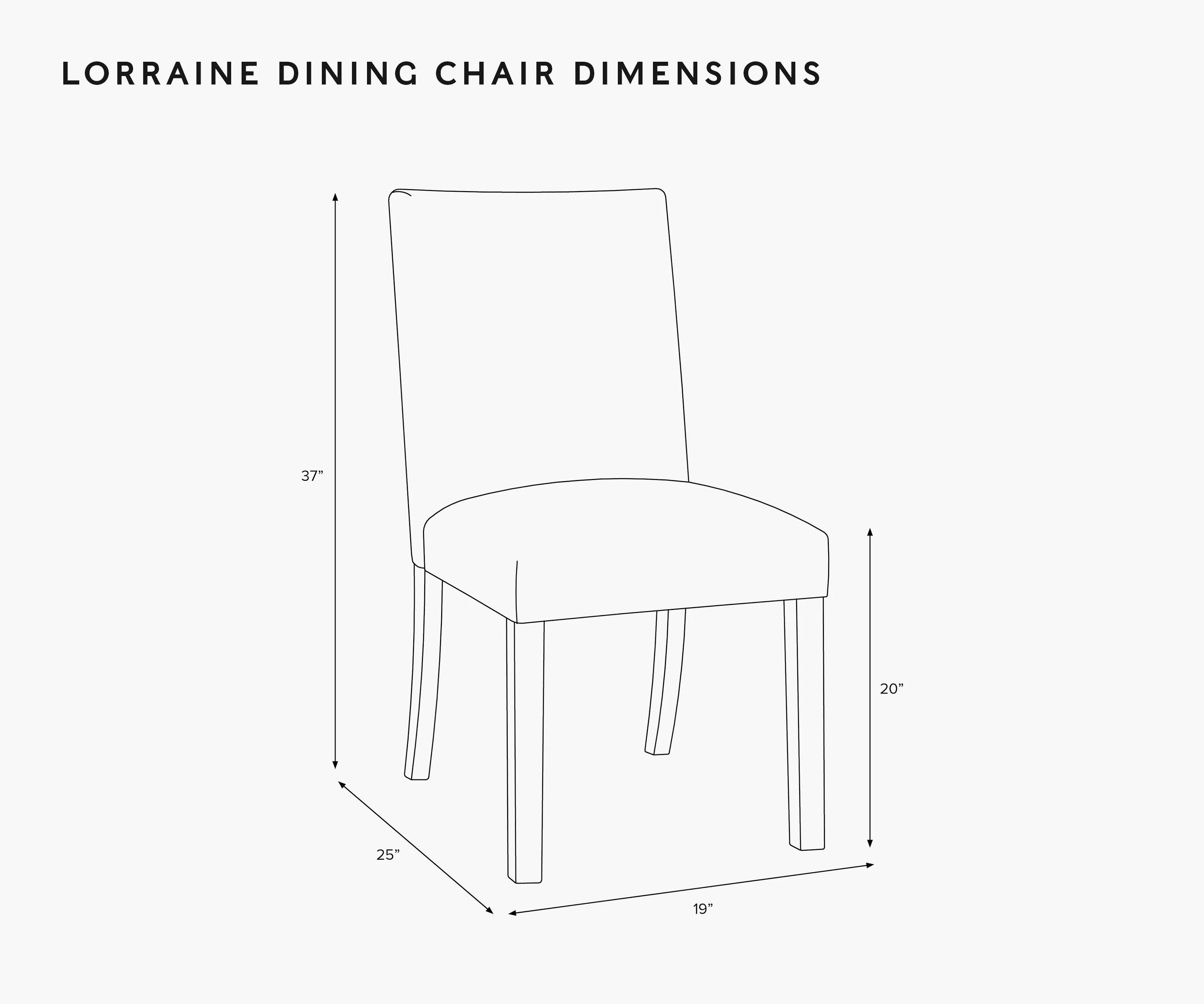 Lorraine Dining Chair - Garden Party