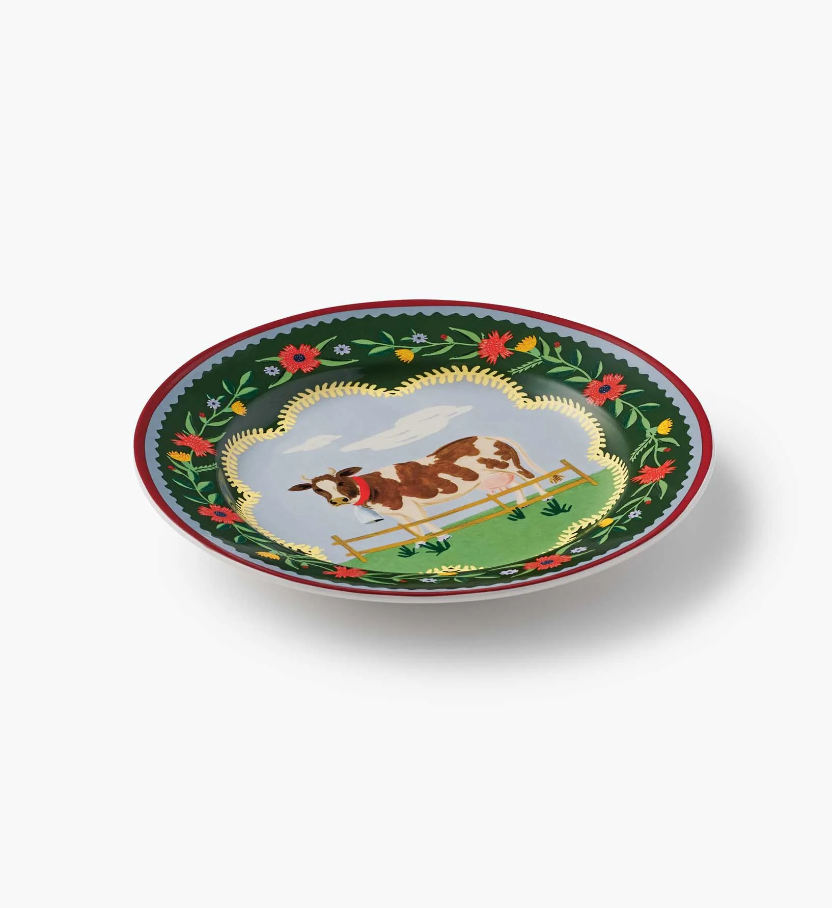 Porcelain Dessert Plate Set - Home Sweet Home