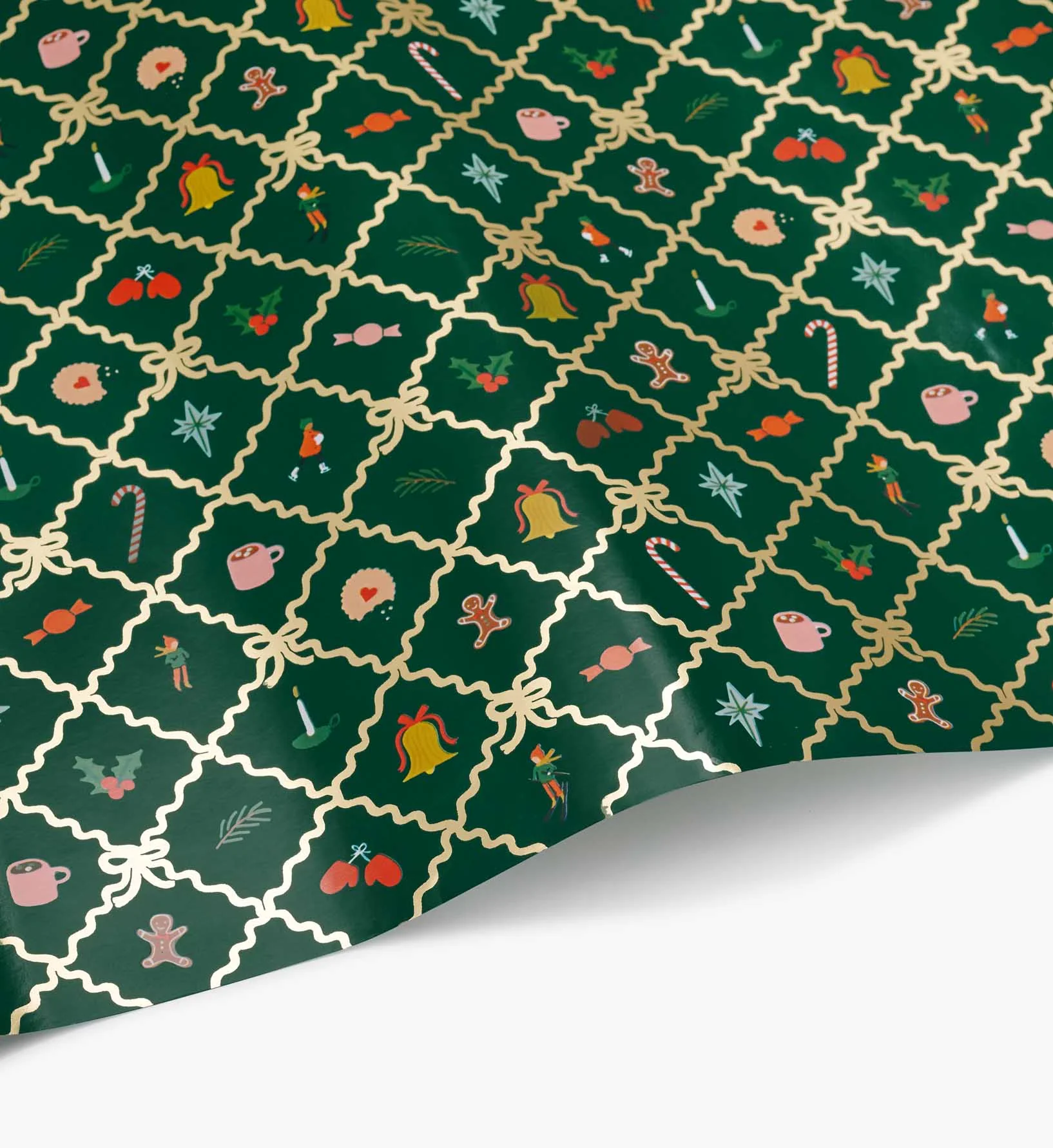 Holiday Wrapping Roll - Holiday Argyle