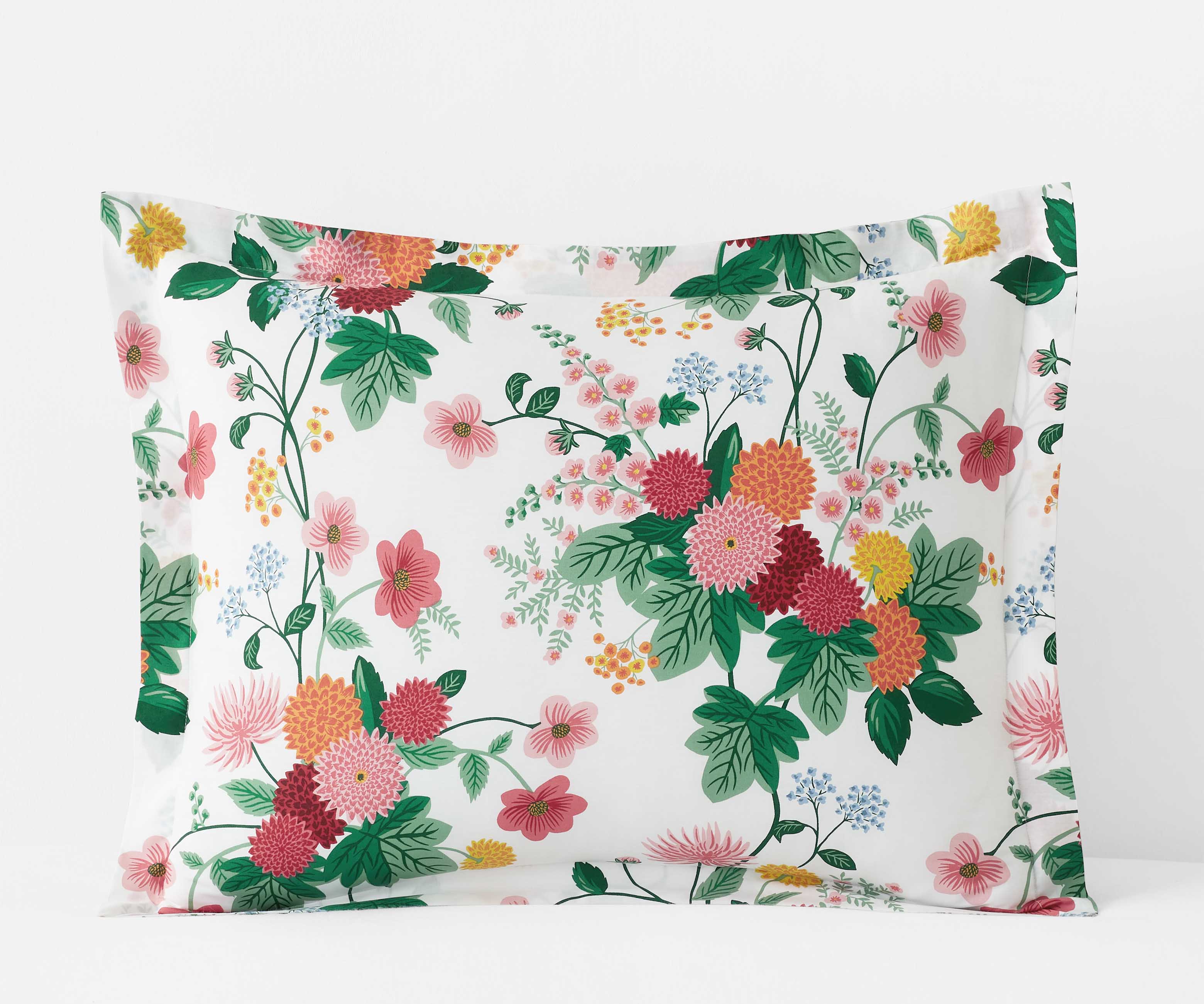 Percale Sham - Dahlia