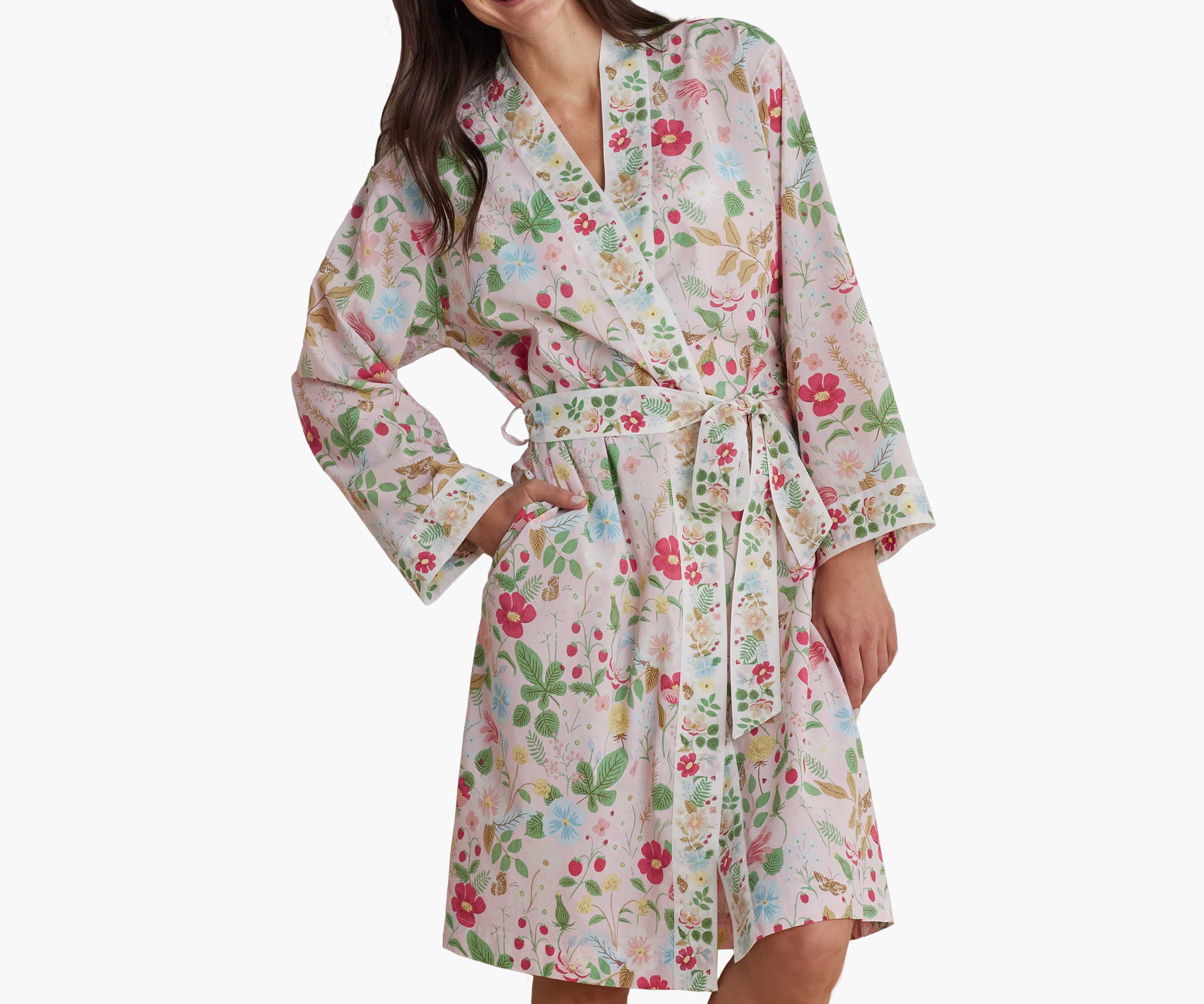 Voile Robe - Strawberry Fields