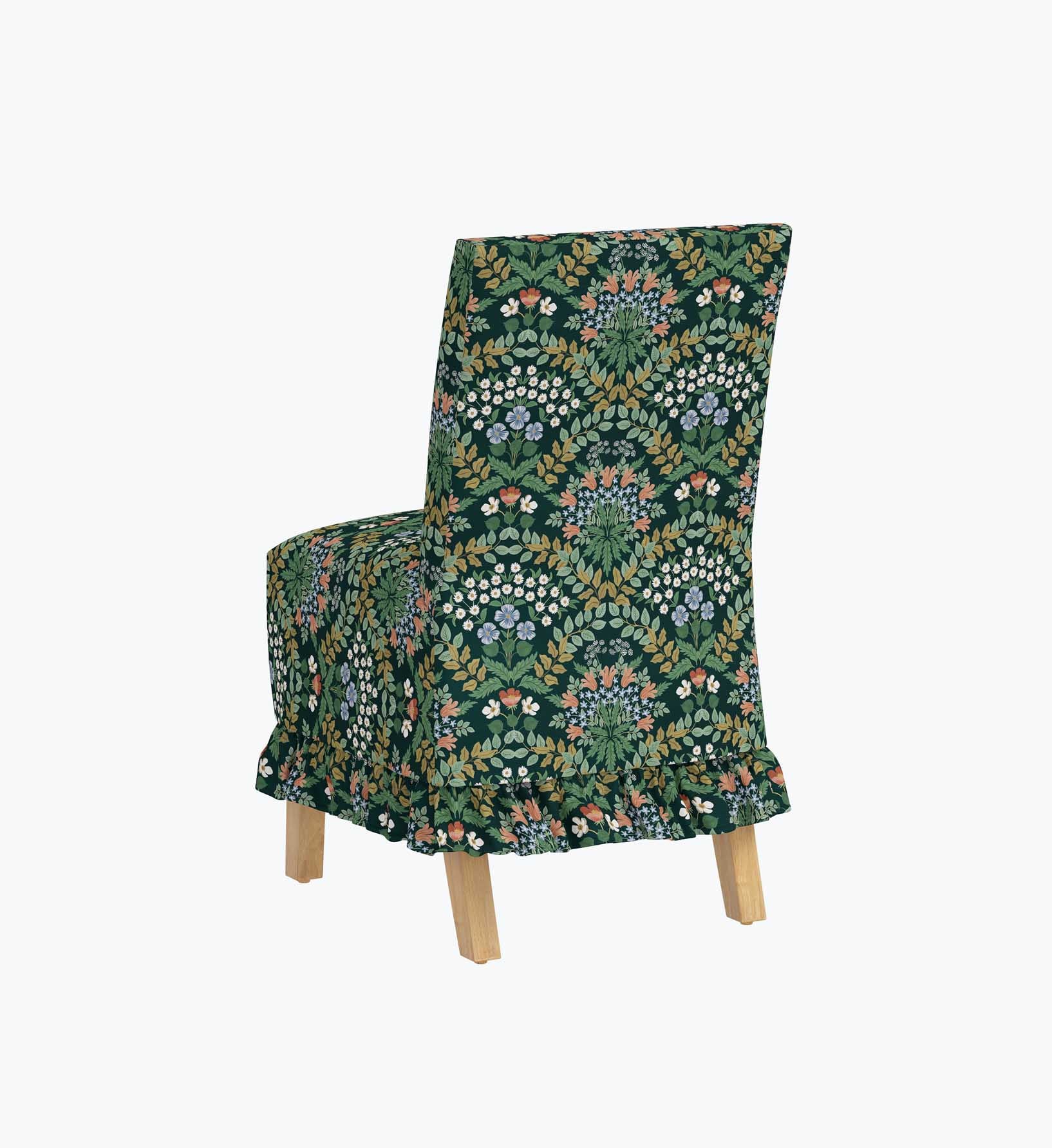 Louise Slipcover Dining Chair - Bramble