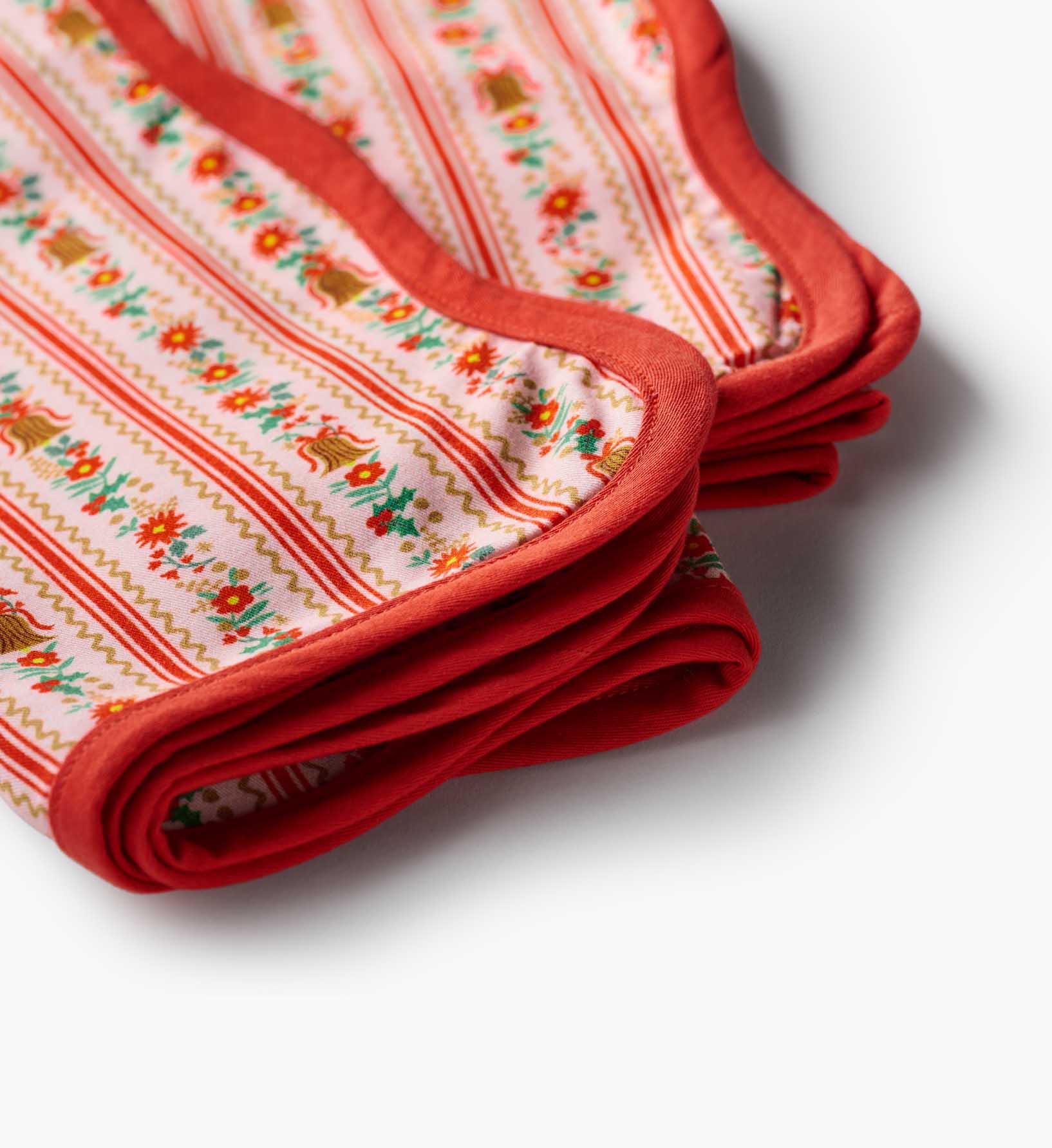 Cotton Napkin Set - Holly Jolly