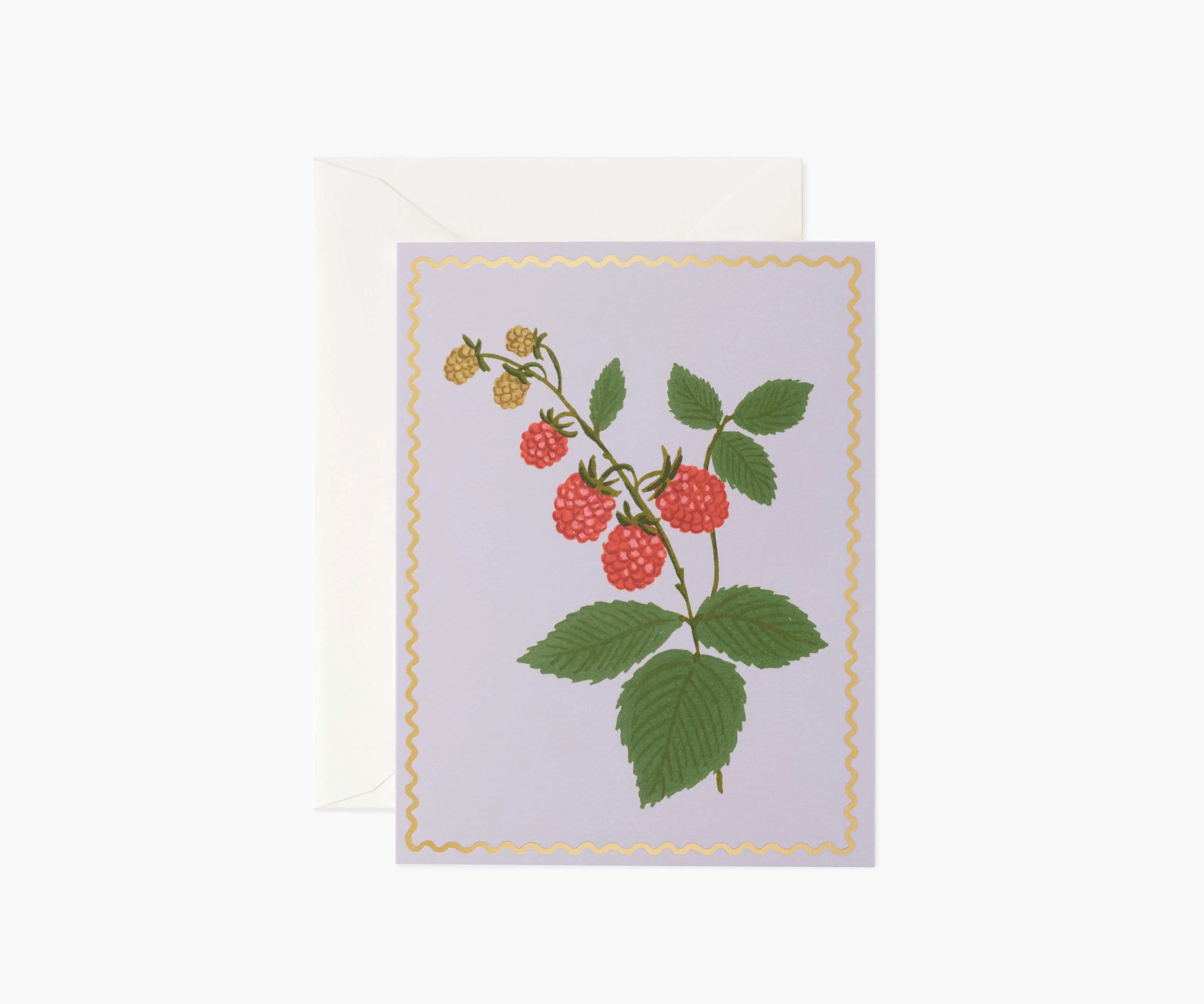 Raspberry Greeting Card