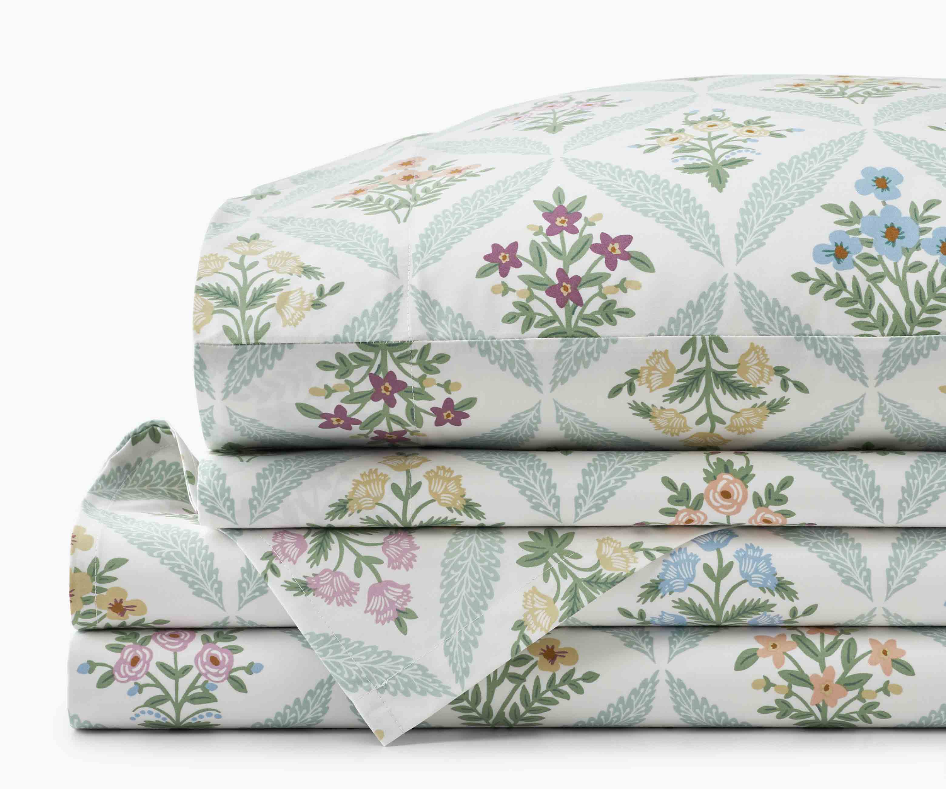Sateen Sheet Set - Estee Garden