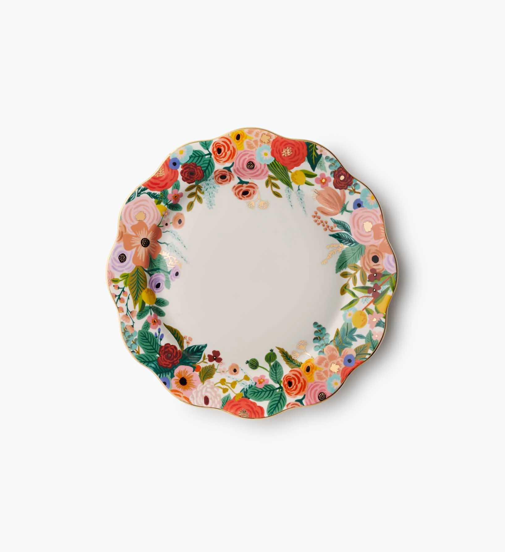 Porcelain Dinner Plate Set - Garden Party
