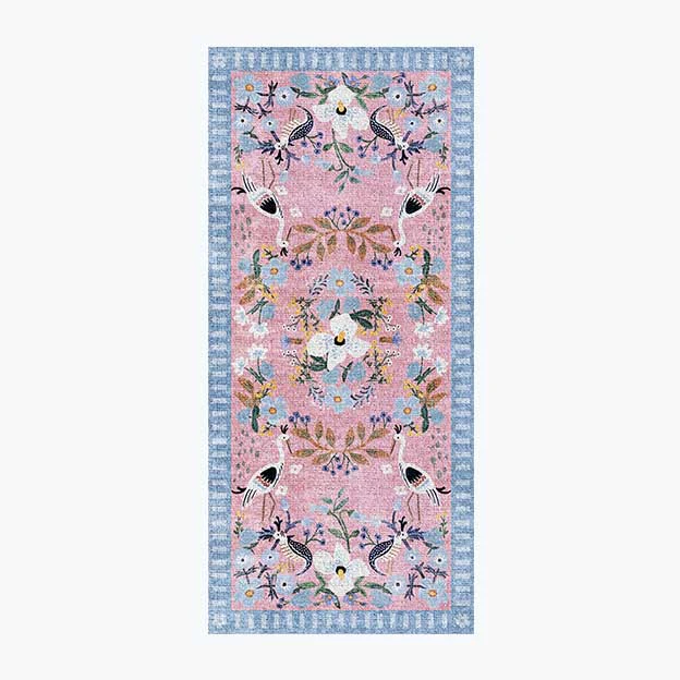 Palais Luxembourg Printed Rug - Rose