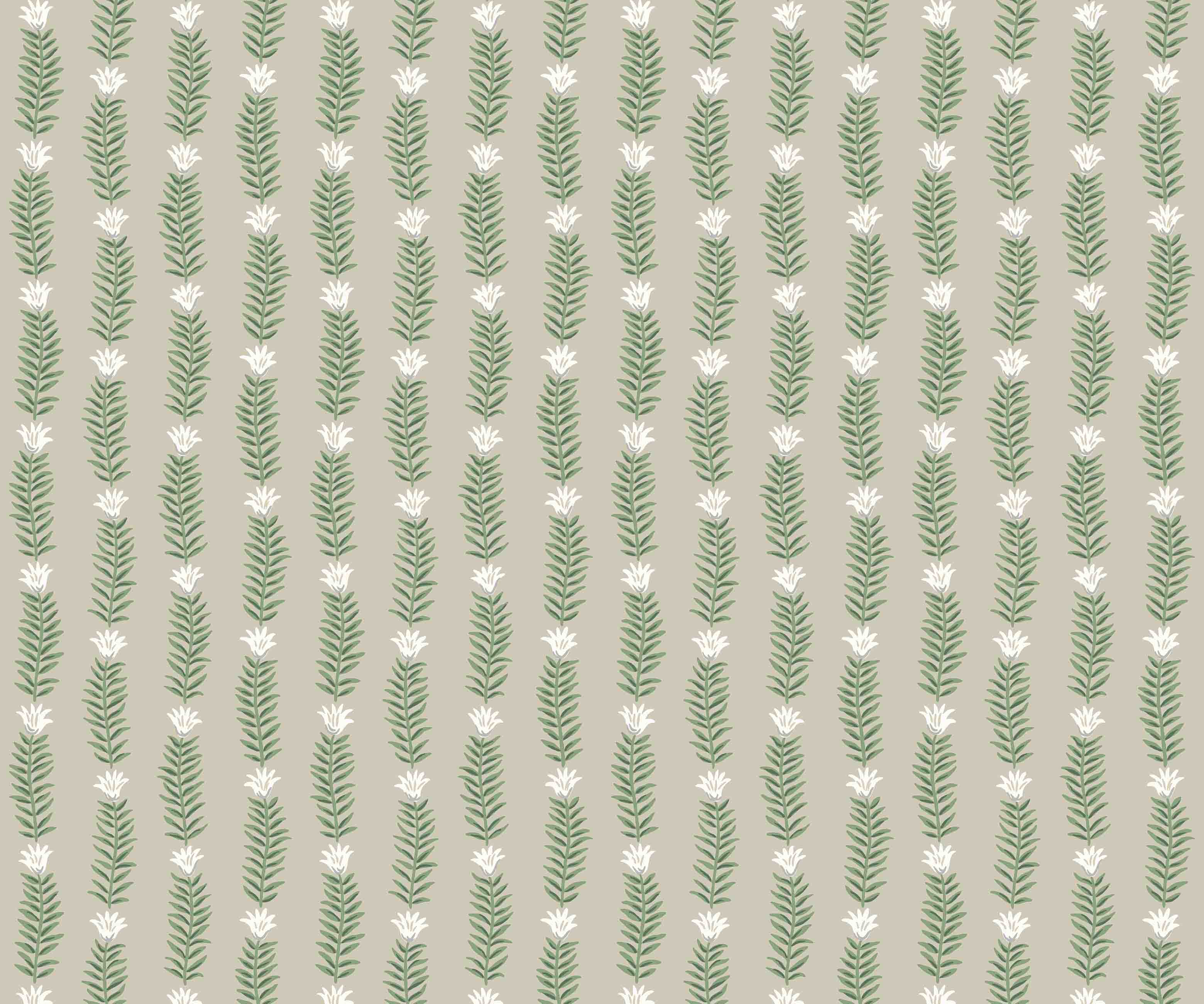 Eden Wallpaper - Linen