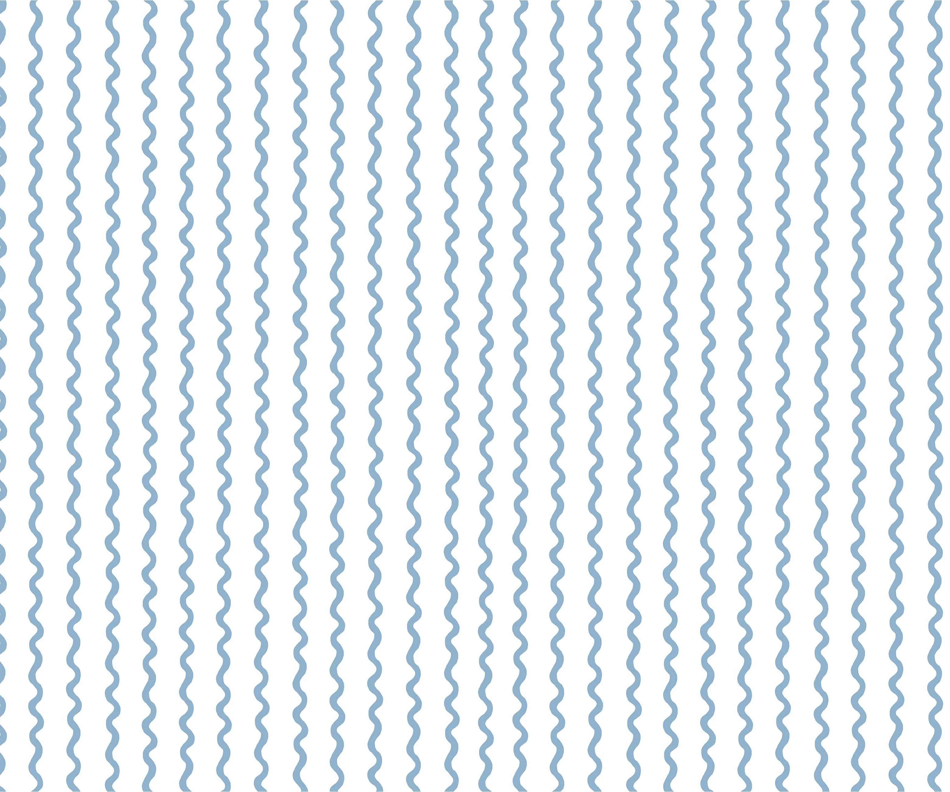 Rickrack Wallpaper - Blue