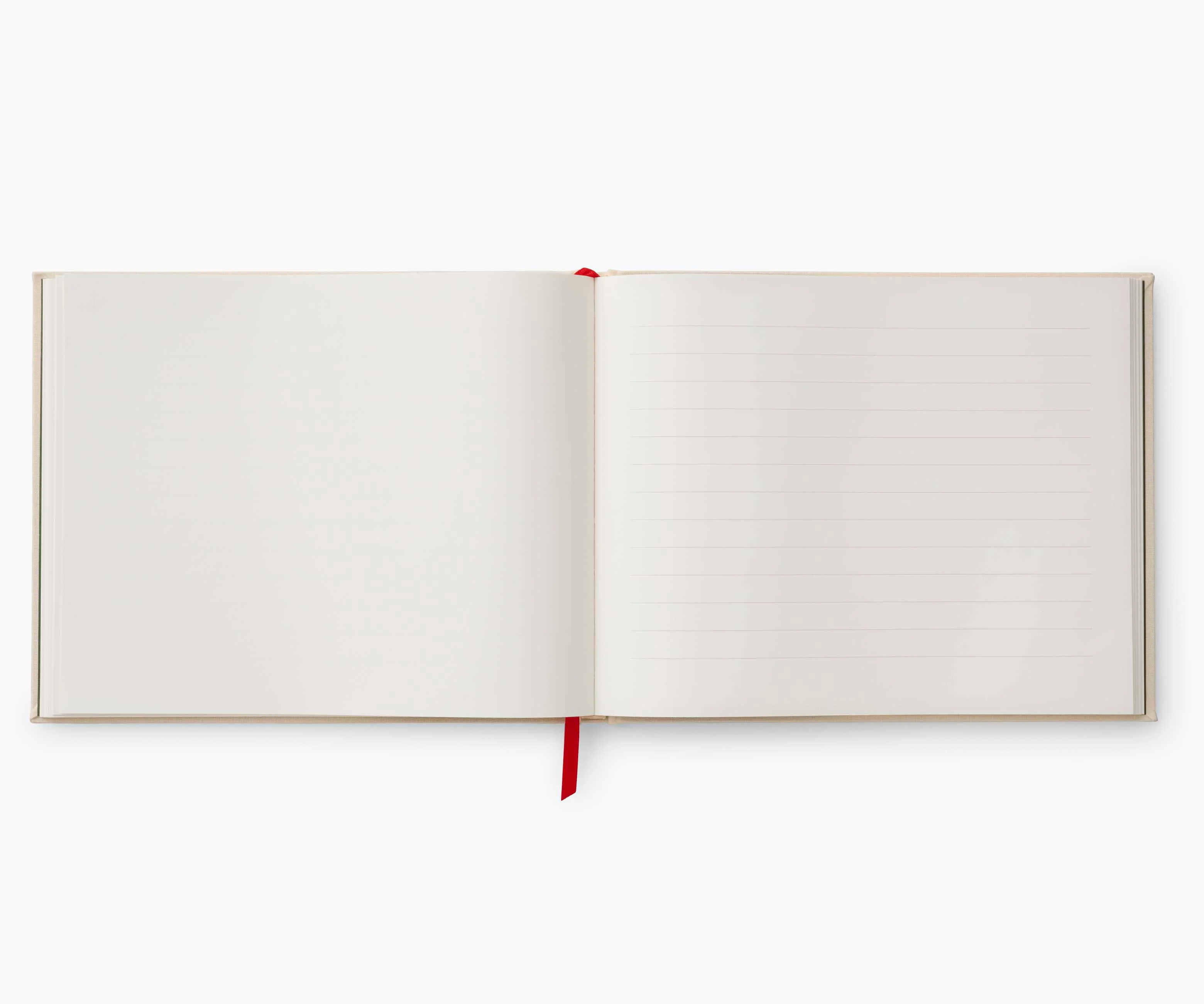 Embroidered Guest Book - Christmastide Pomegranate