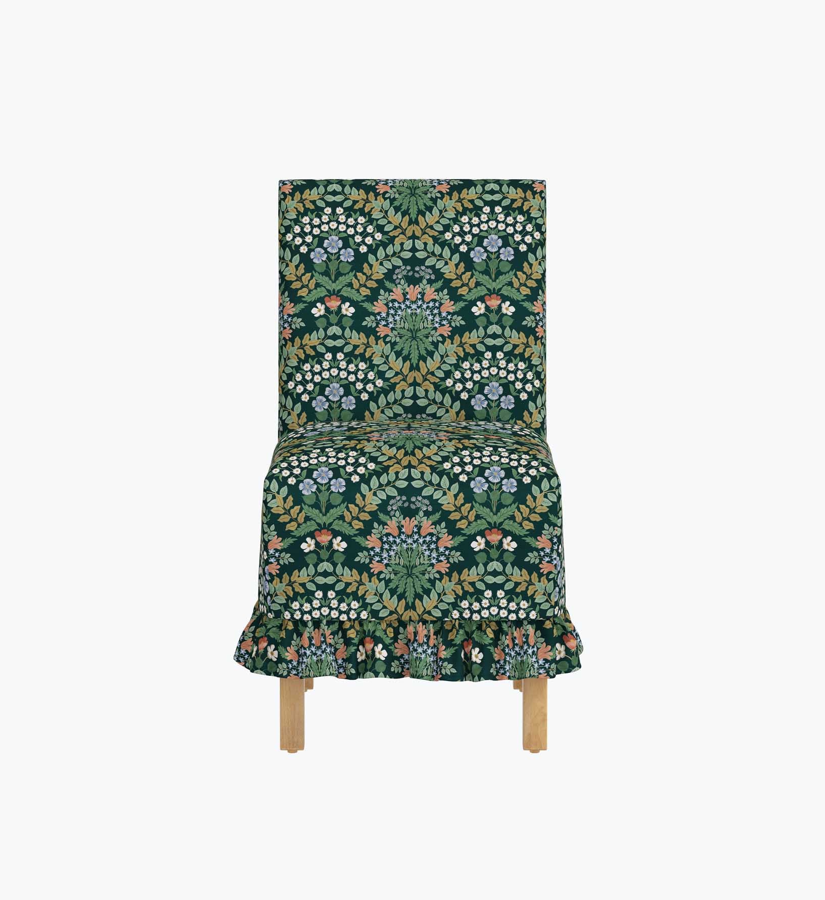 Louise Slipcover Dining Chair - Bramble