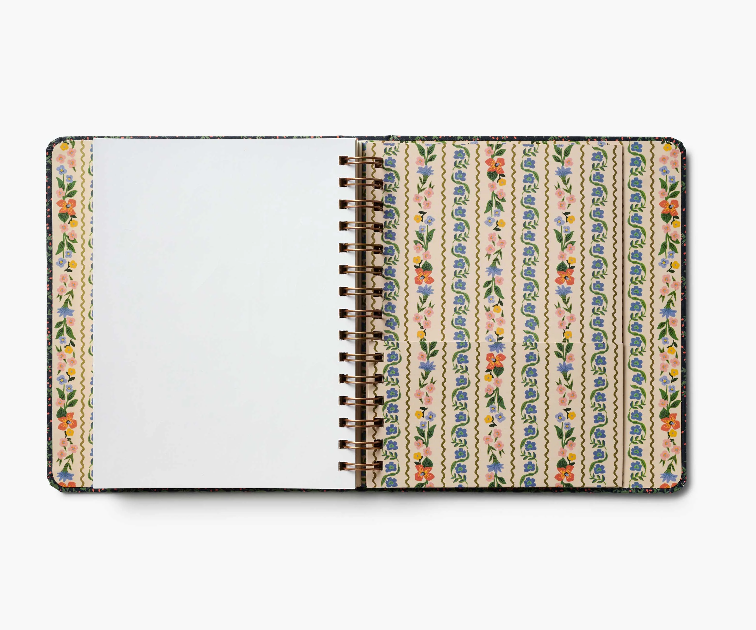 2025-2026 17-Month Academic Covered Spiral Planner - Wildwood