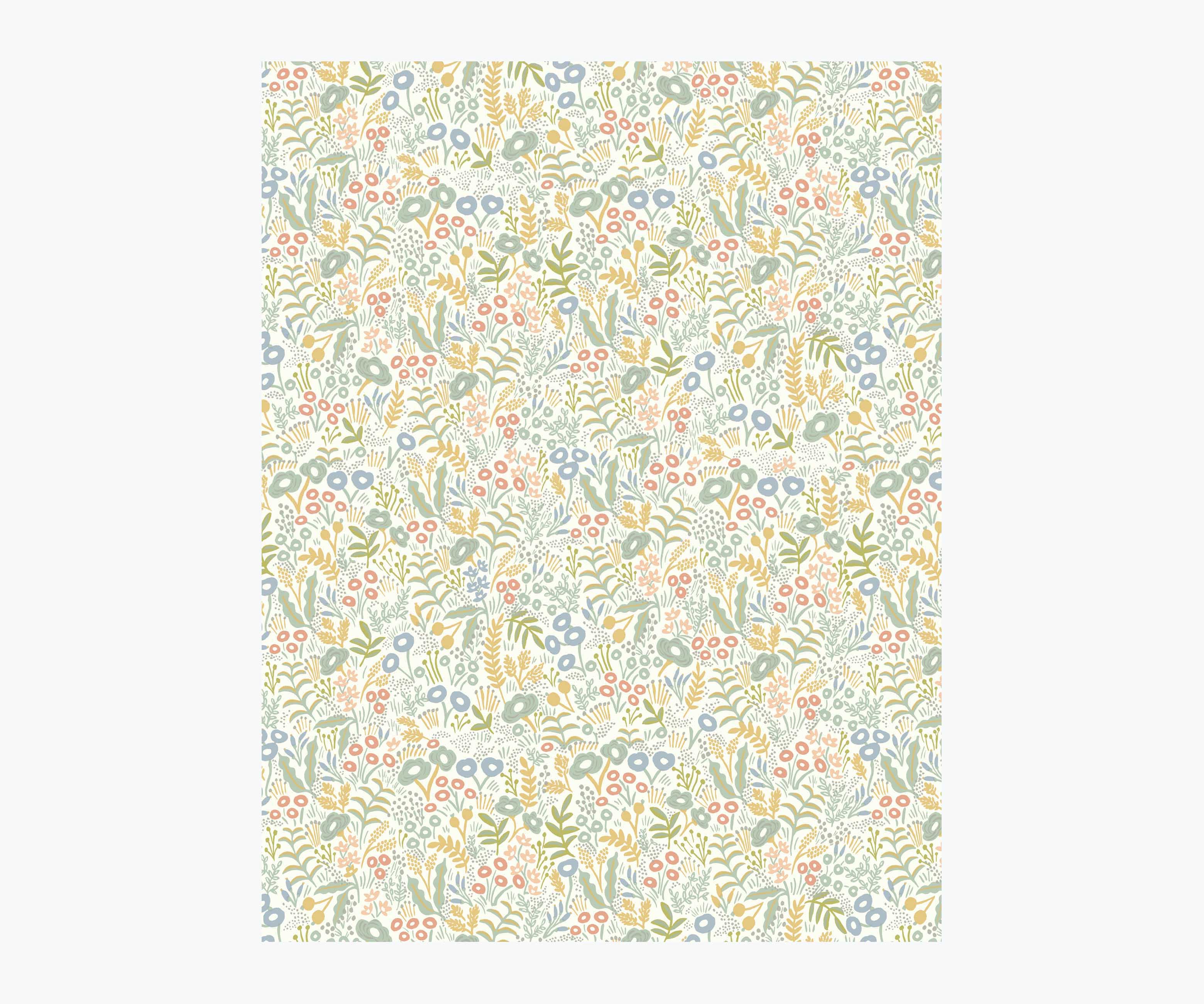 Tapestry Wallpaper Sample - Pastel Multi