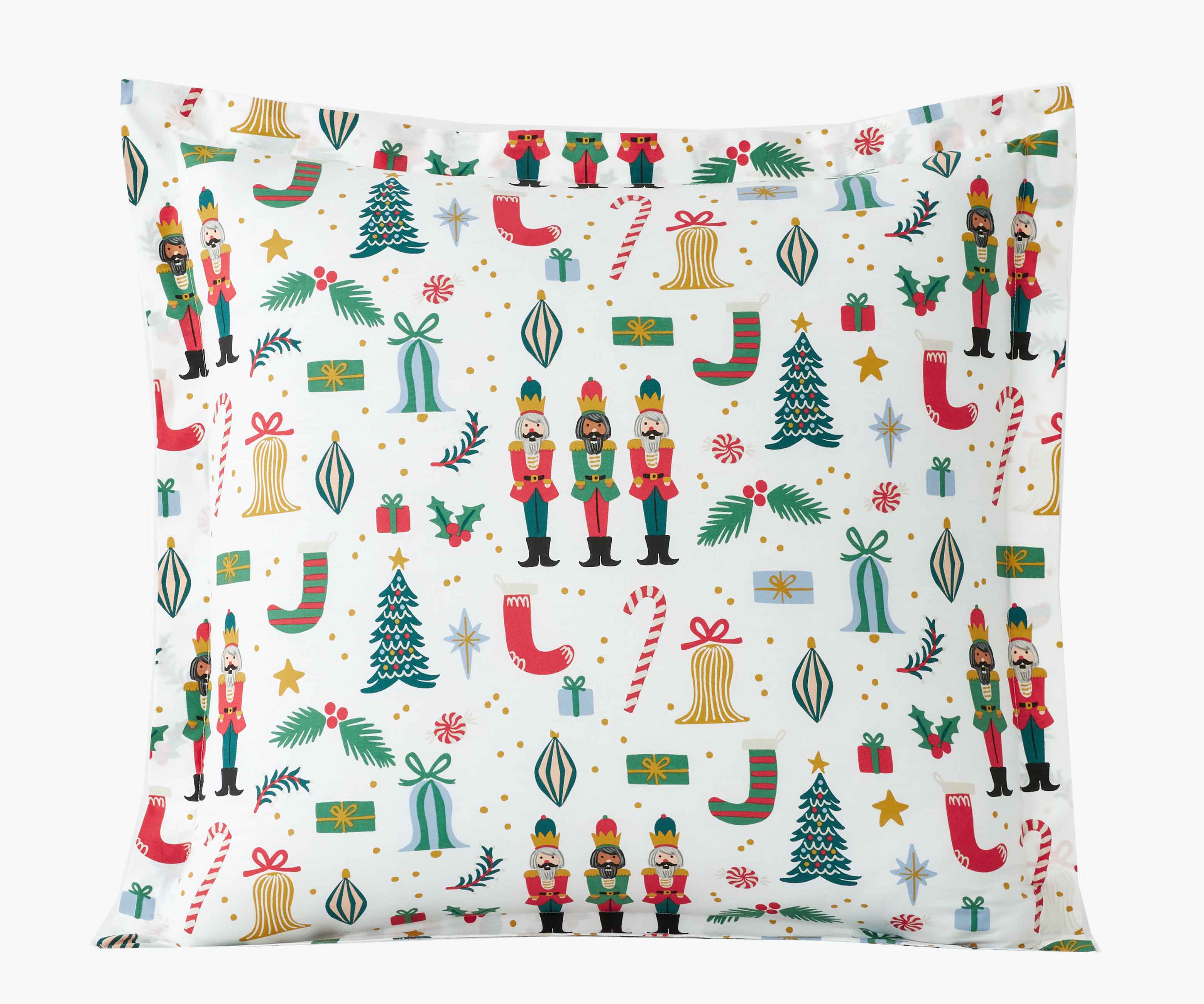 Percale Sham - Nutcracker