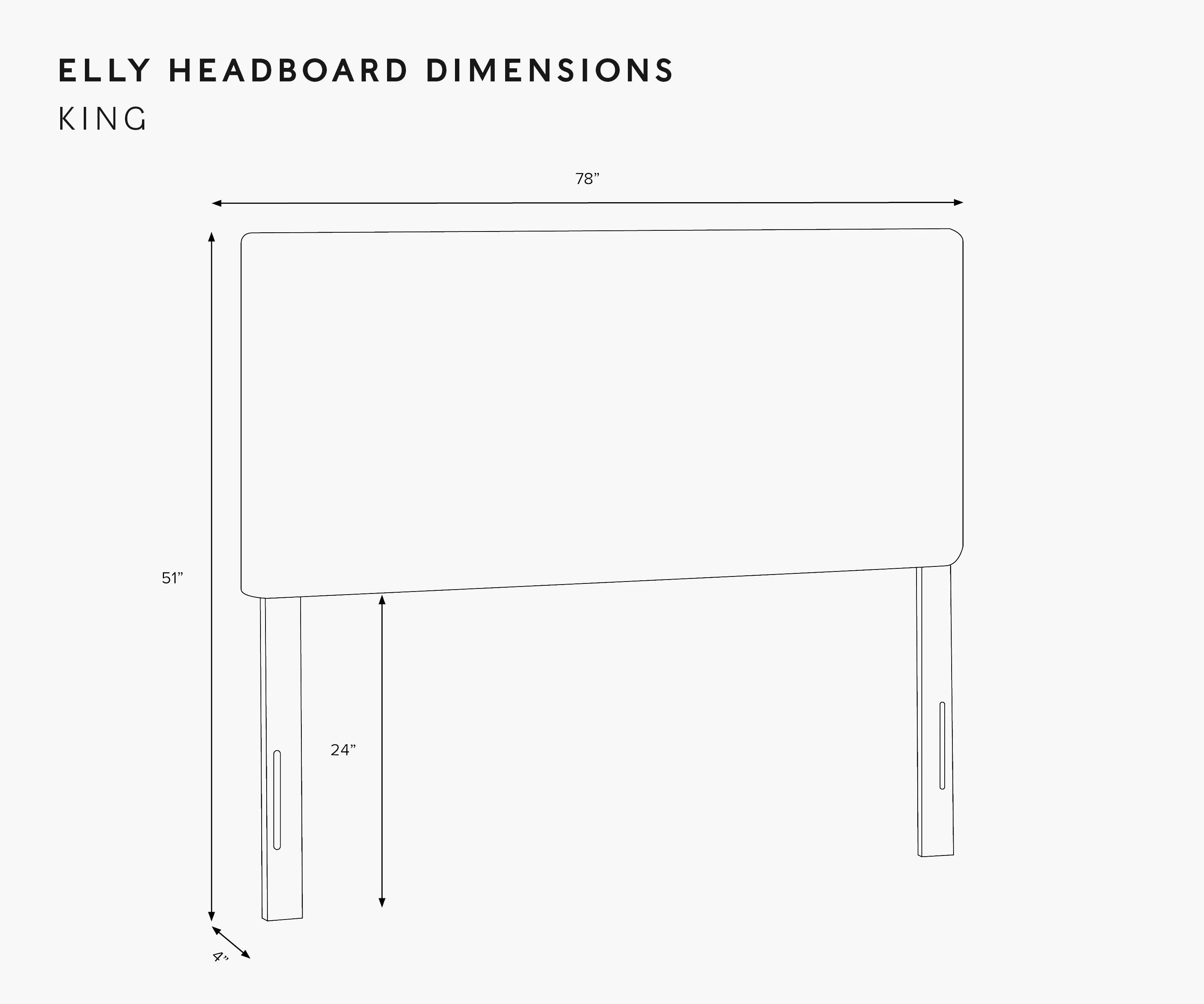 Elly Headboard - Bramble