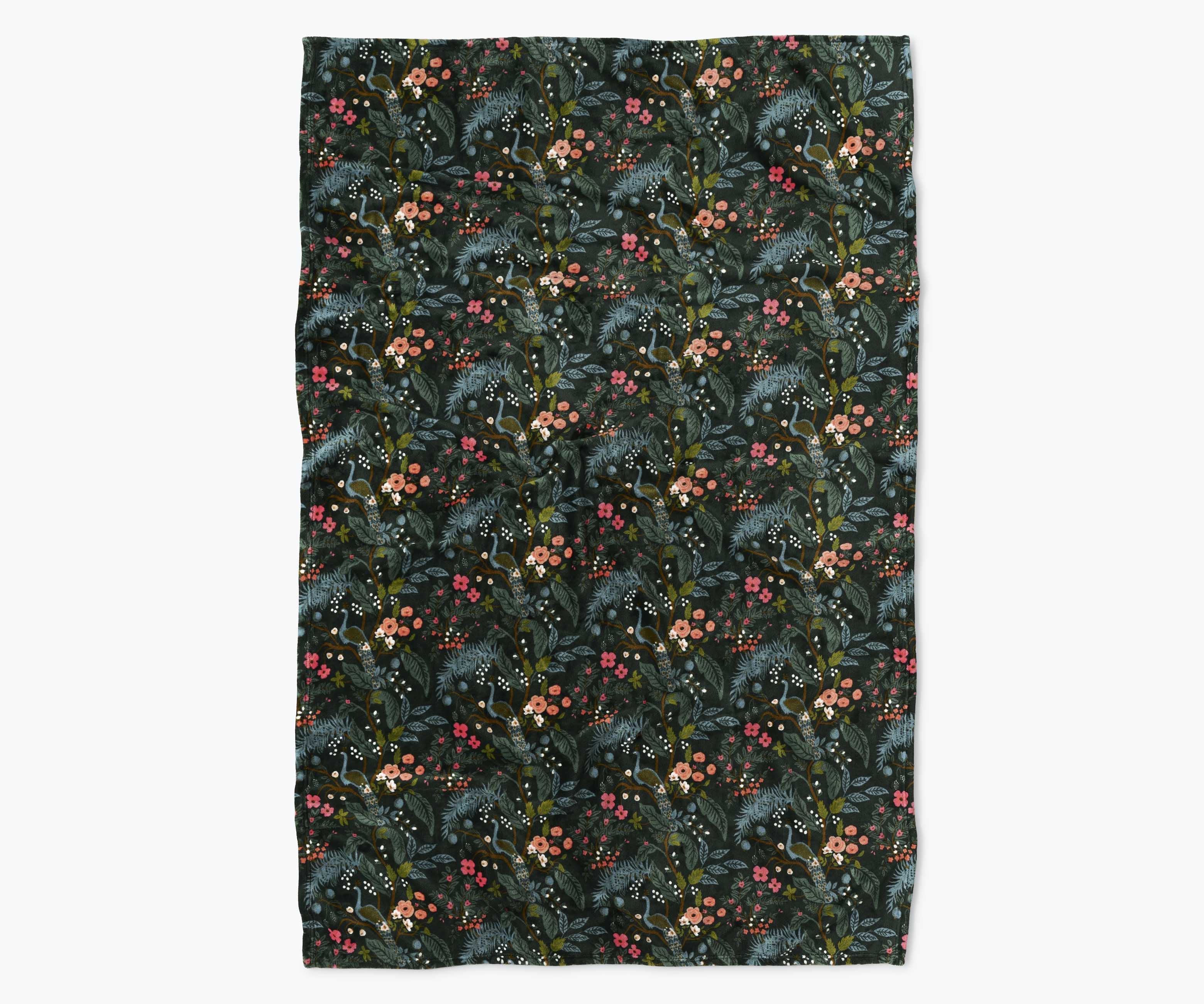 Fleece Blanket - Peacock