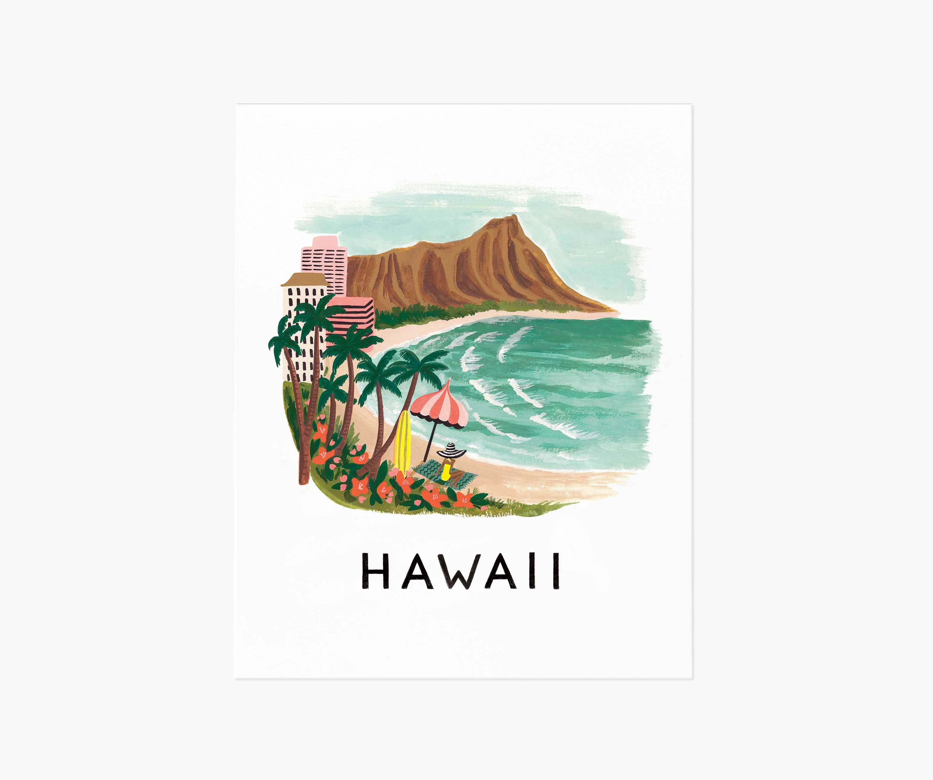 Hawaii Art Print