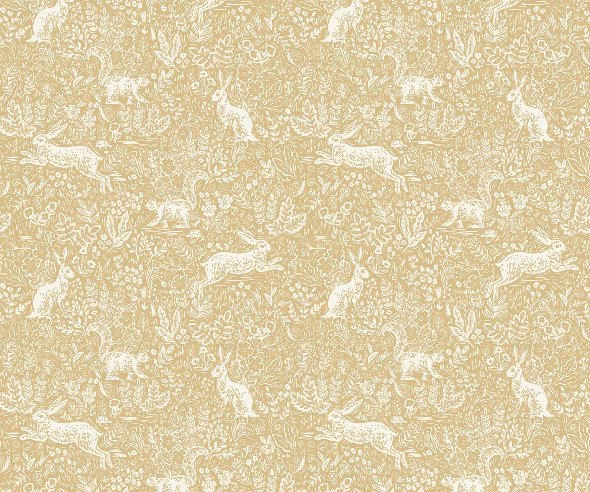 Fable Wallpaper - Metallic Gold