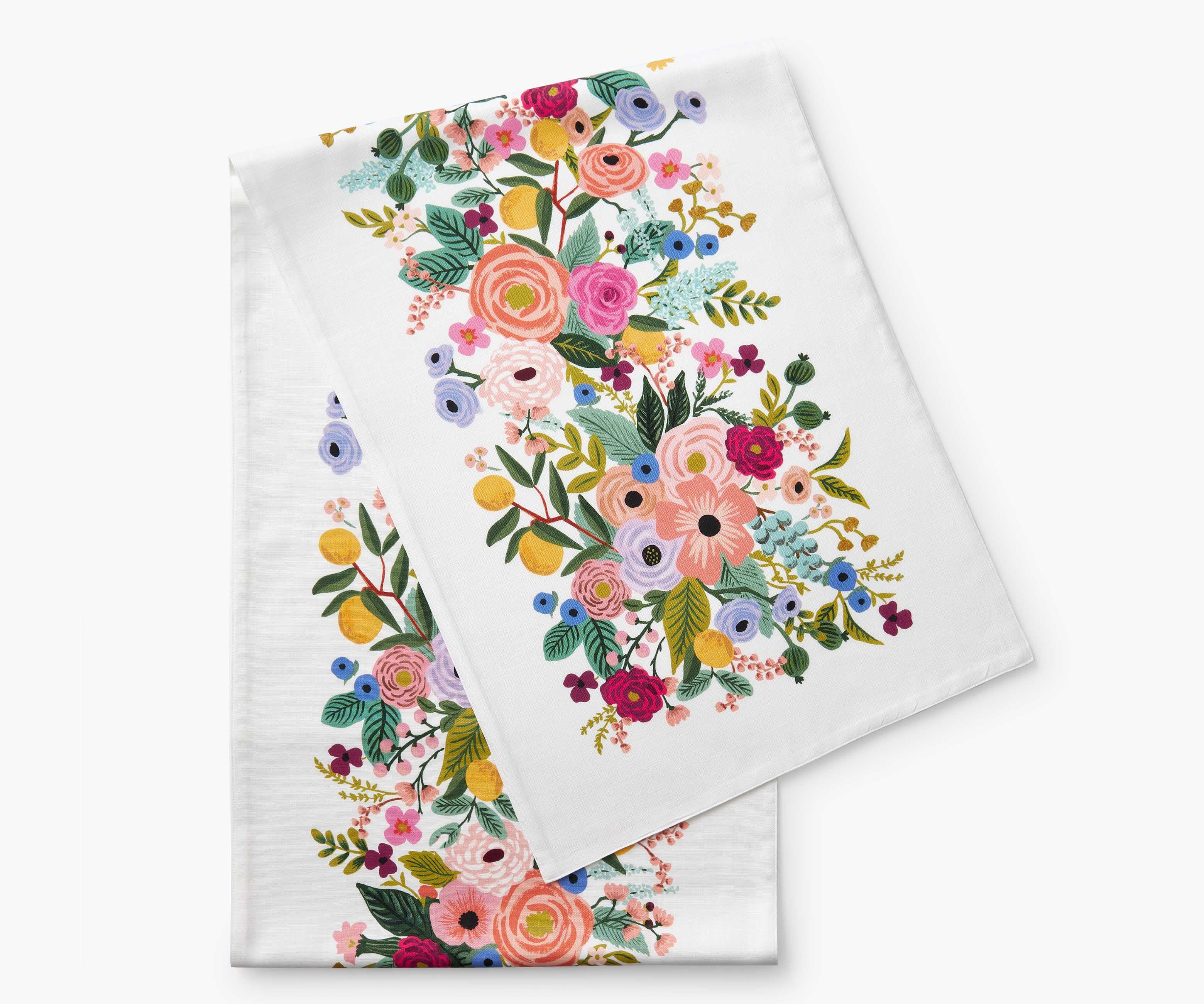 Cotton Table Runner - Garden Party