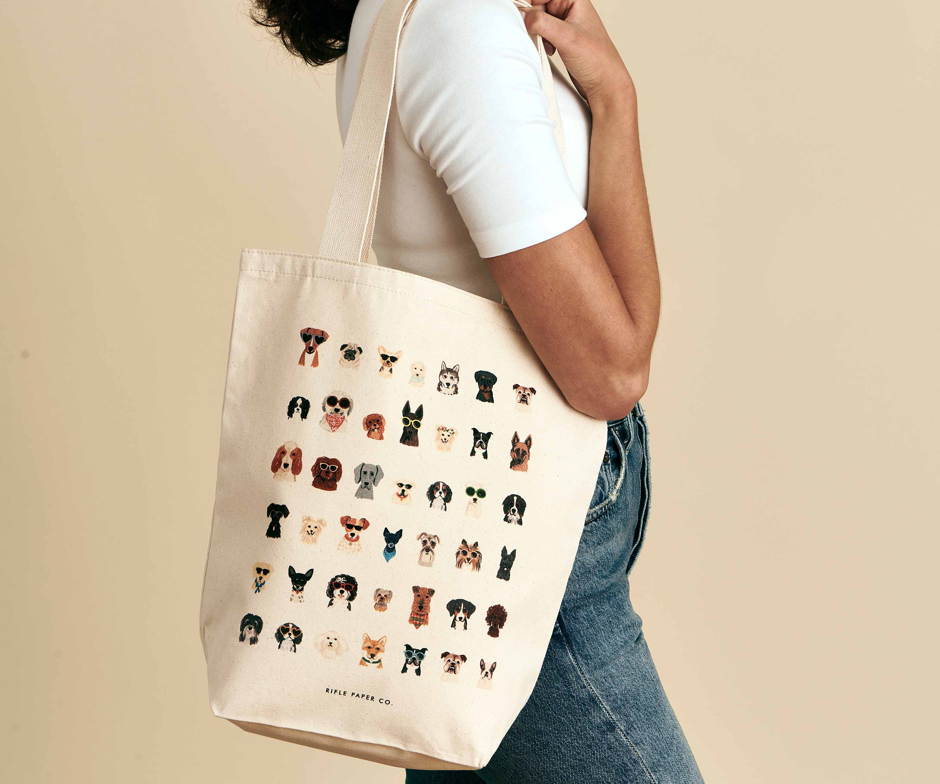 Canvas Tote Bag - Dog Days