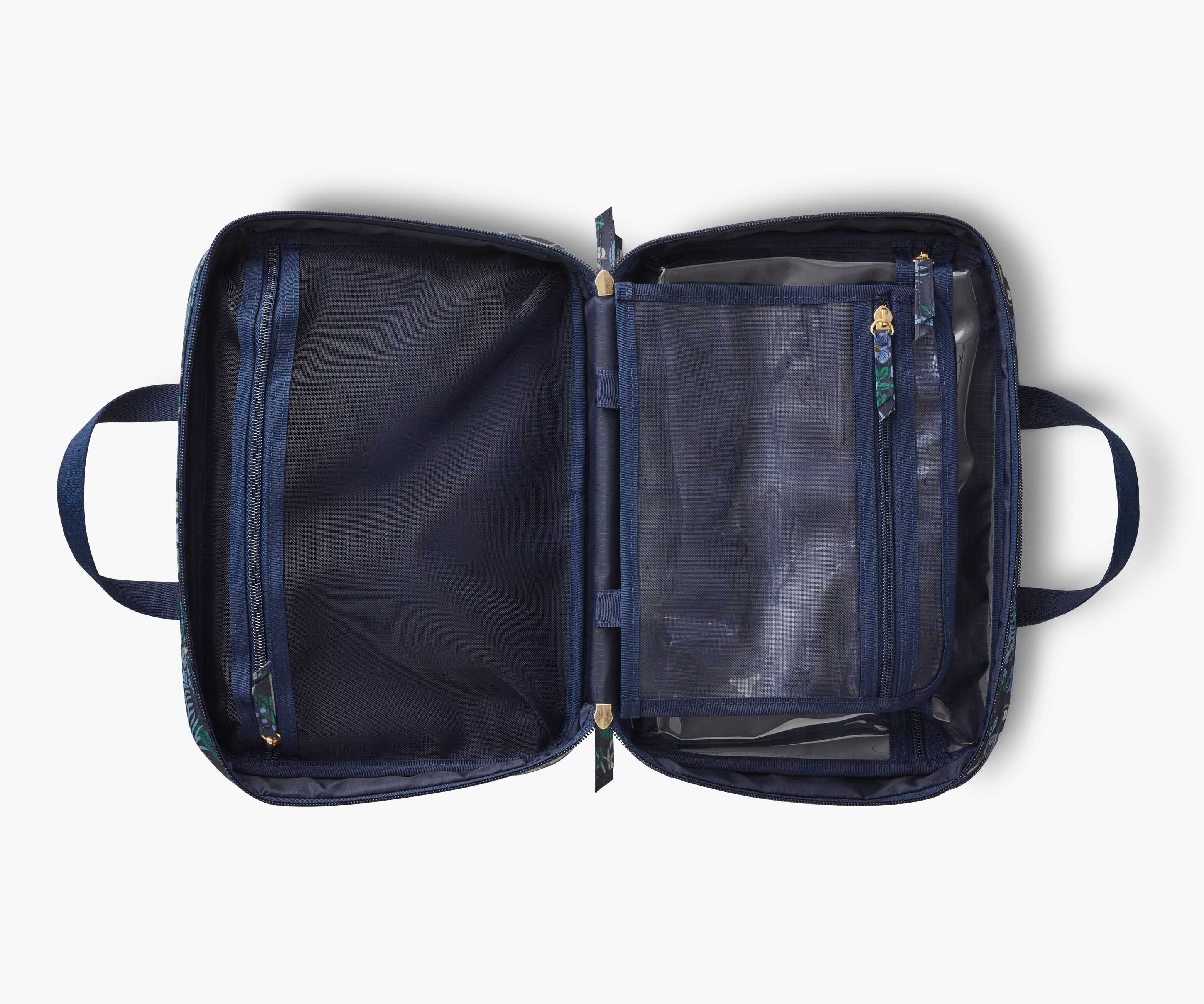 Travel Cosmetic Case - Peacock
