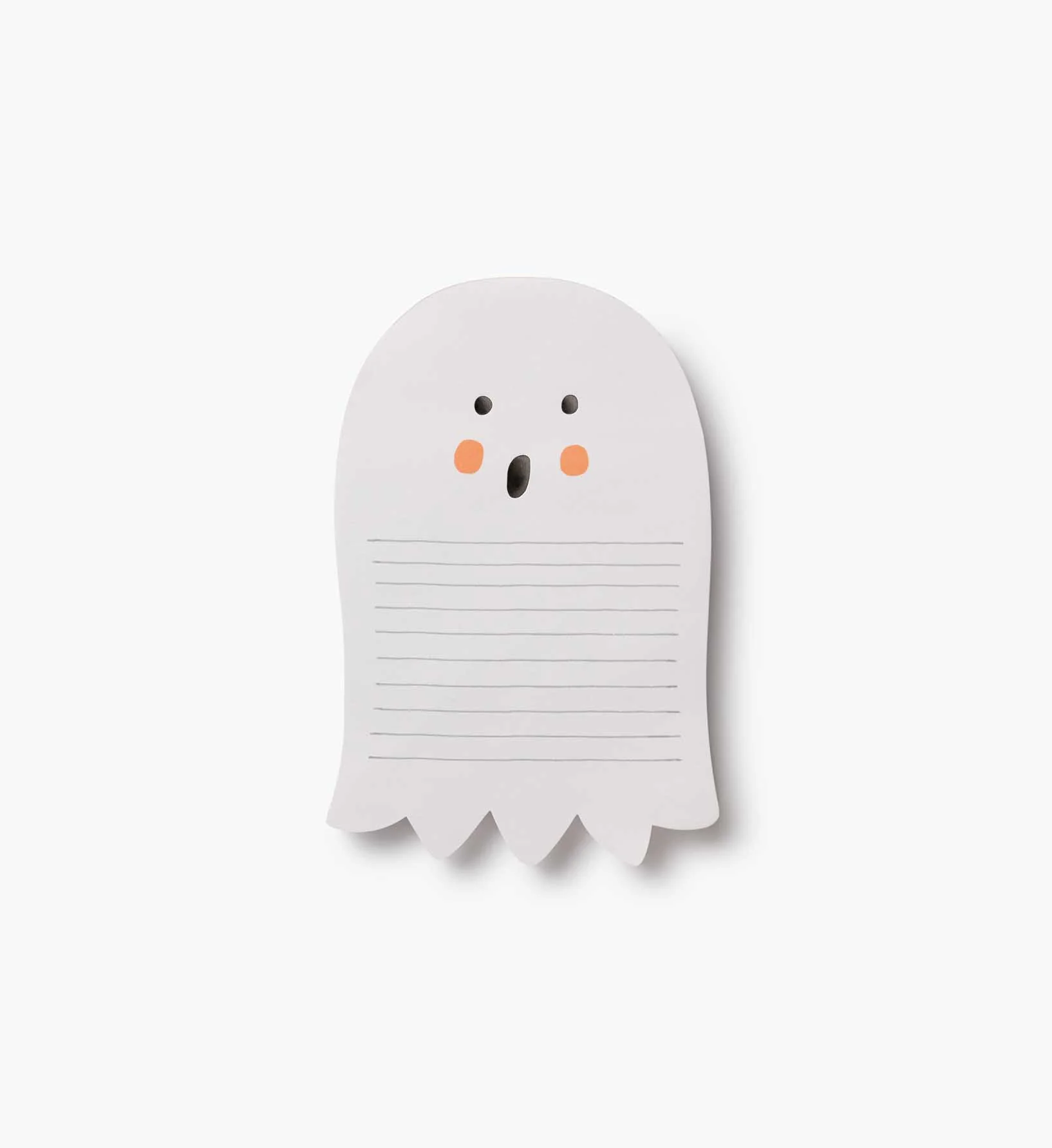 Large Memo Notepad - Ghost