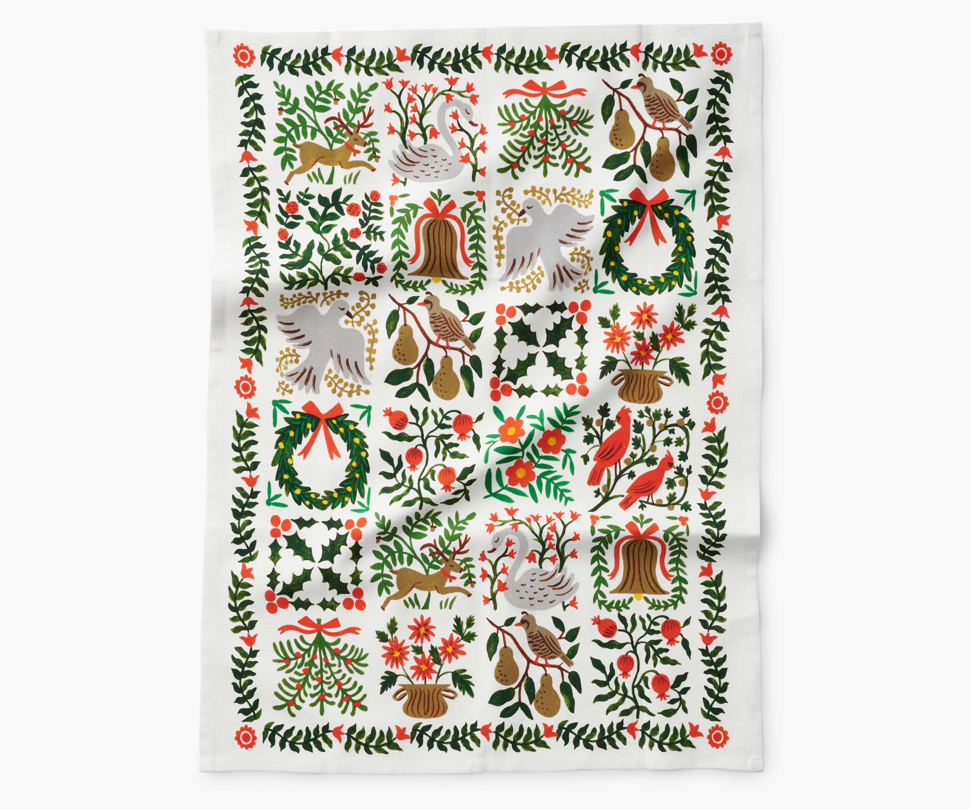 Holiday Tea Towel - Christmastide