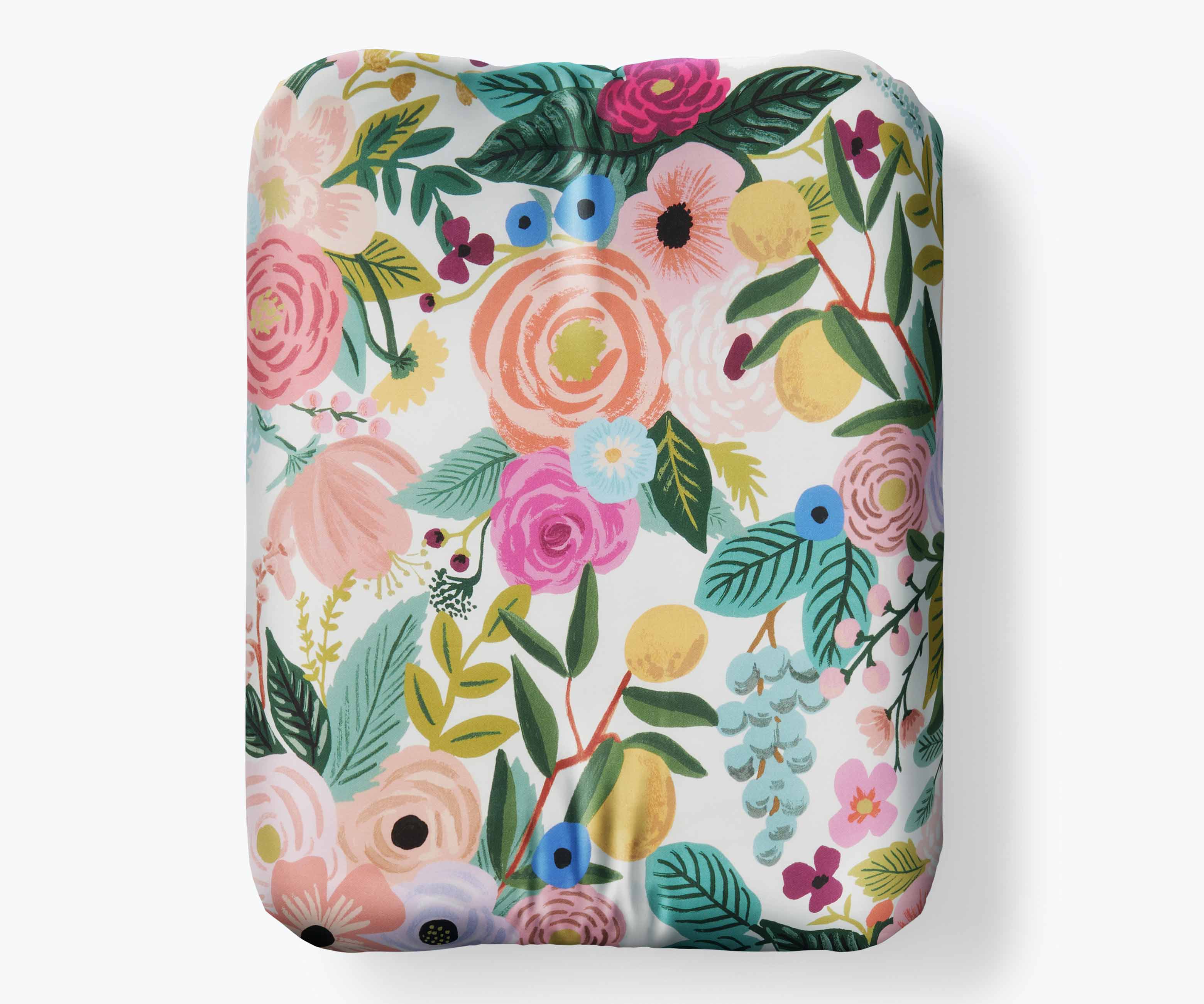 Percale Fitted Sheet - Garden Party